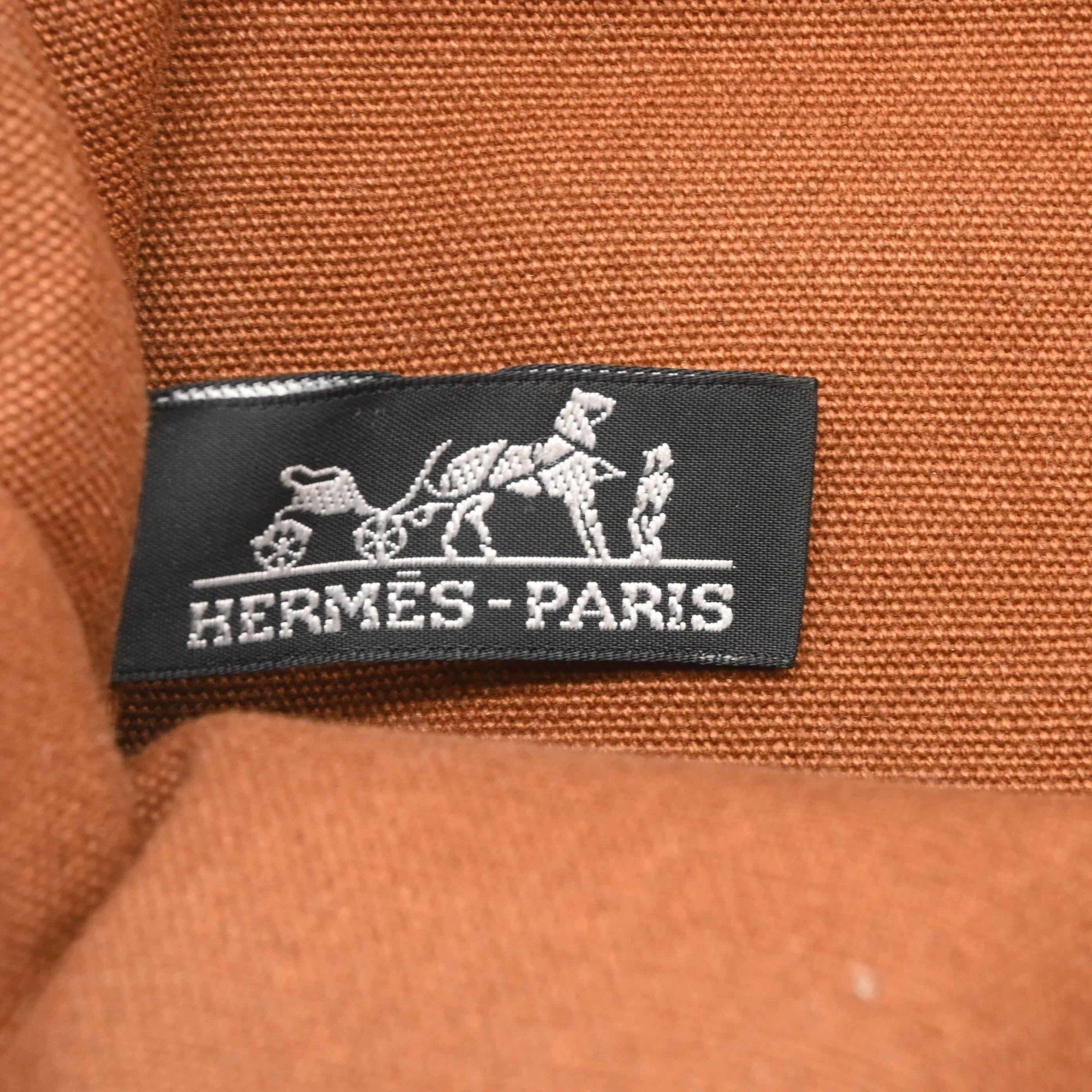 Fourre Tout Canvas Leather Handbag (Pre-Owned) - Hermes - Modalova