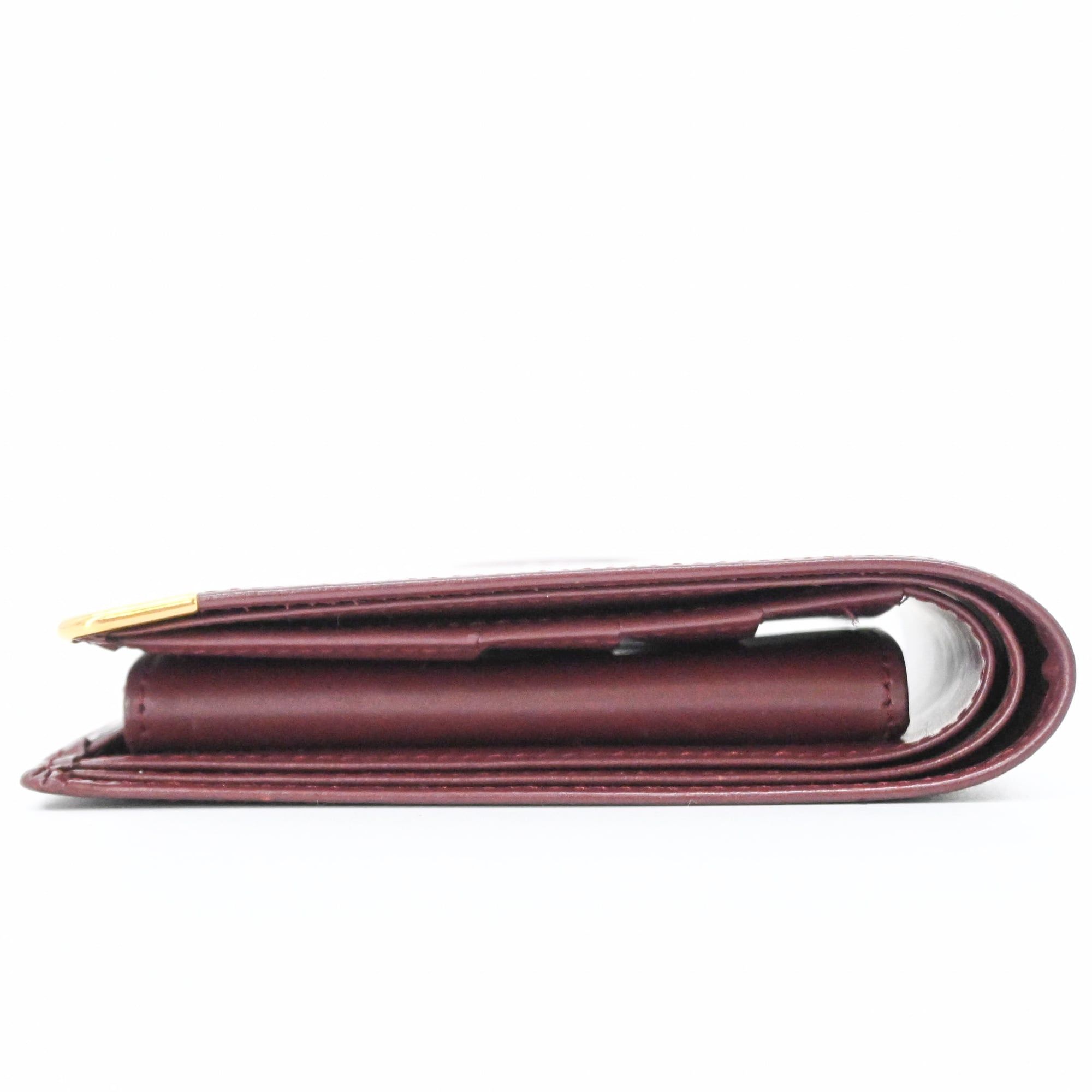 Must Leather Wallet (Bi-Fold) (Pre-Owned) - Cartier - Modalova