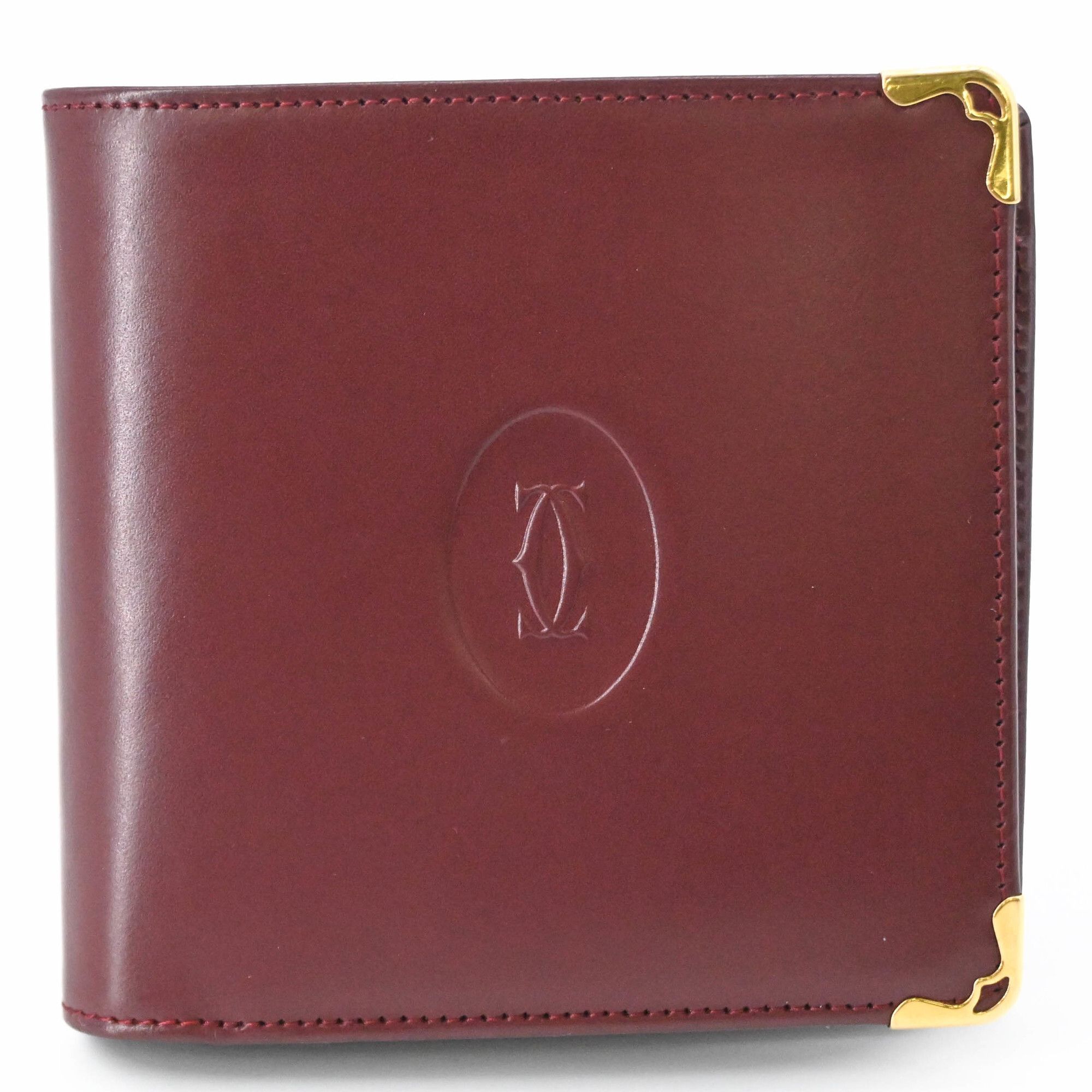 Must Leather Wallet (Bi-Fold) (Pre-Owned) - Cartier - Modalova