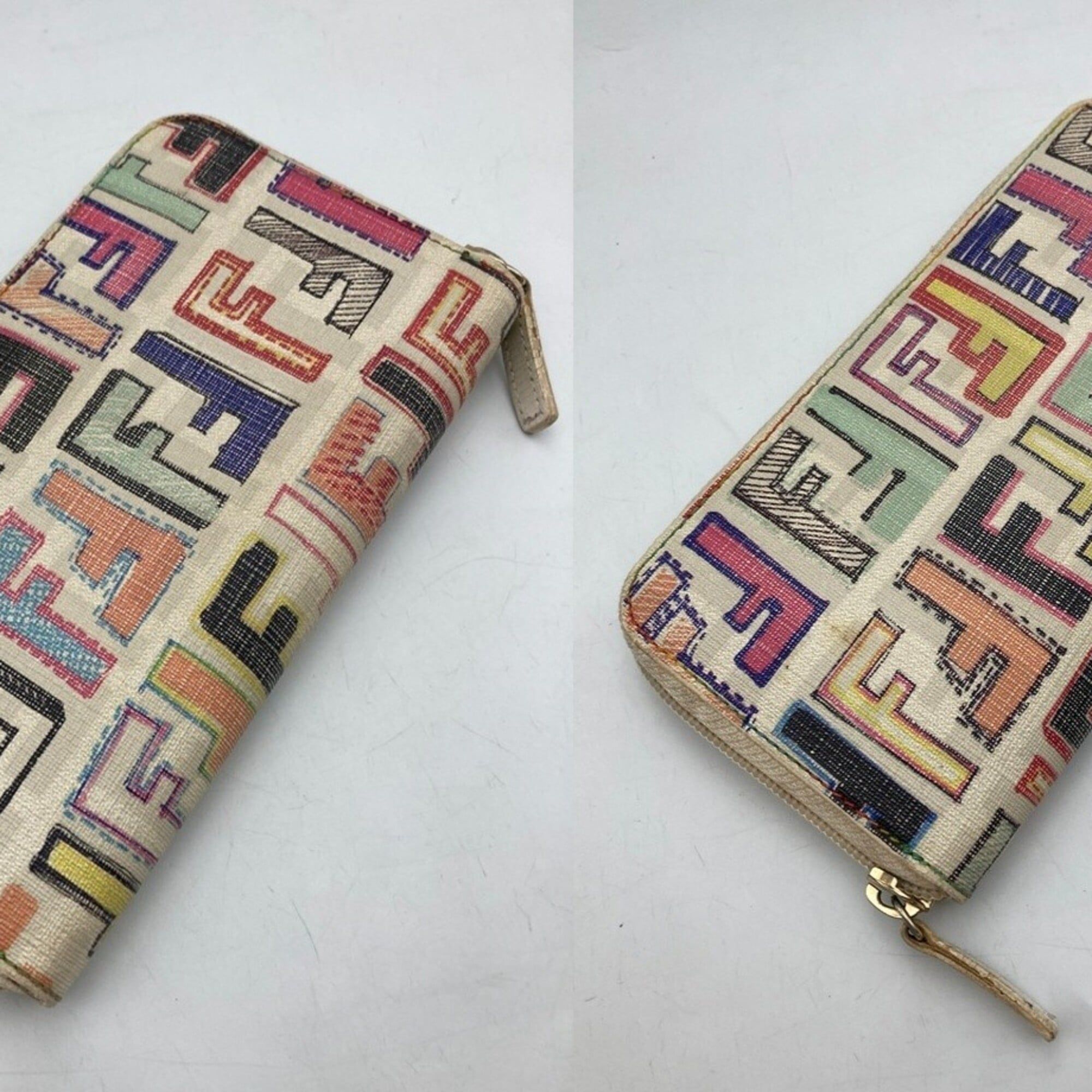 Zucca Long Wallet (Bi-Fold) (Pre-Owned) - Fendi - Modalova