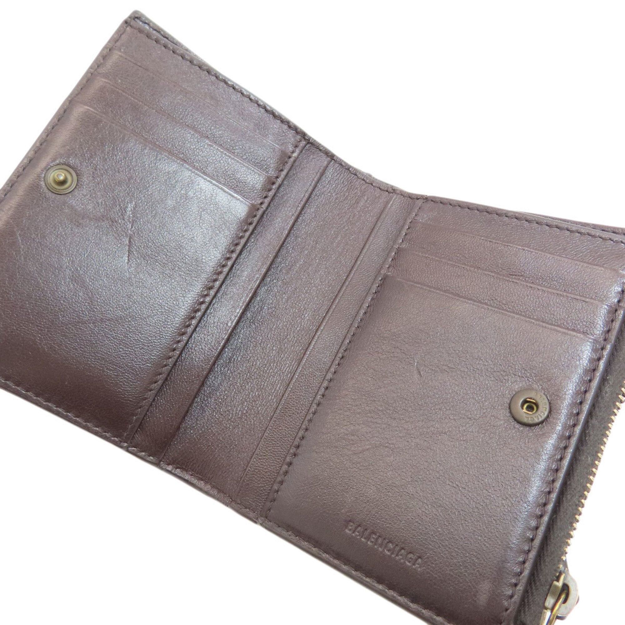 Leather Wallet (Bi-Fold) (Pre-Owned) - Balenciaga - Modalova