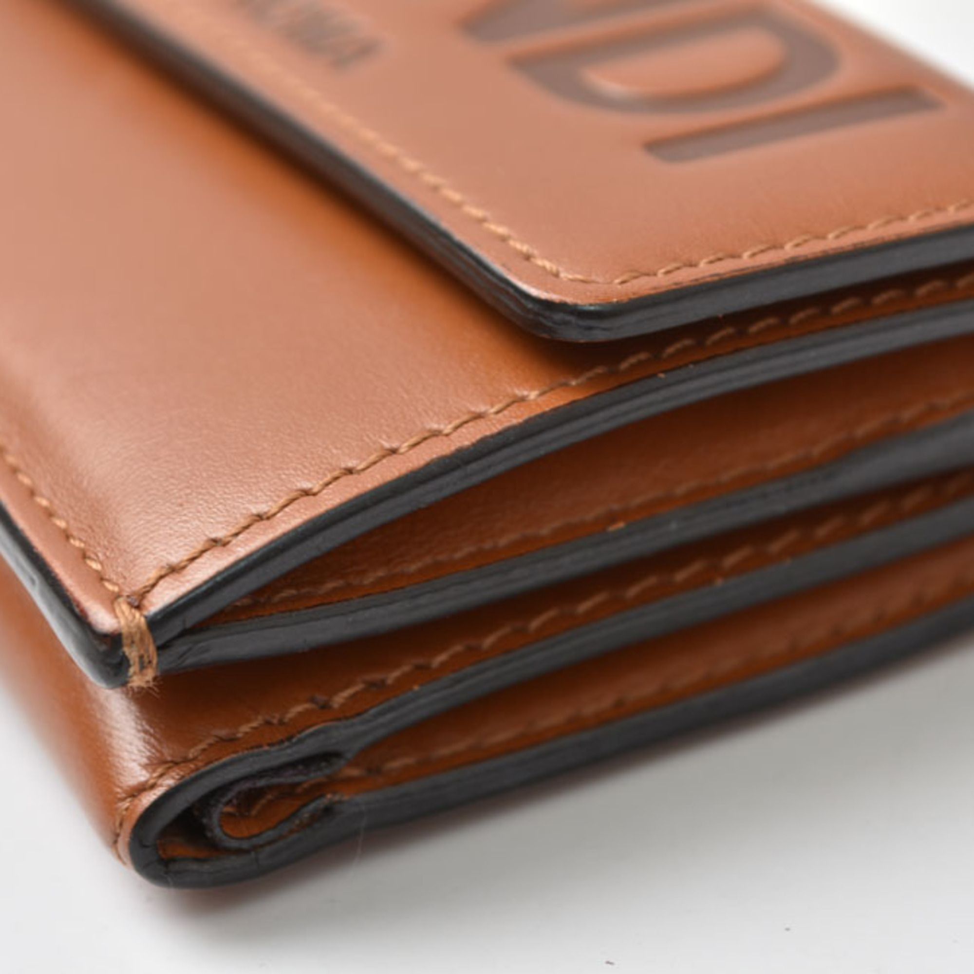 Leather Wallet (Tri-Fold) (Pre-Owned) - Fendi - Modalova