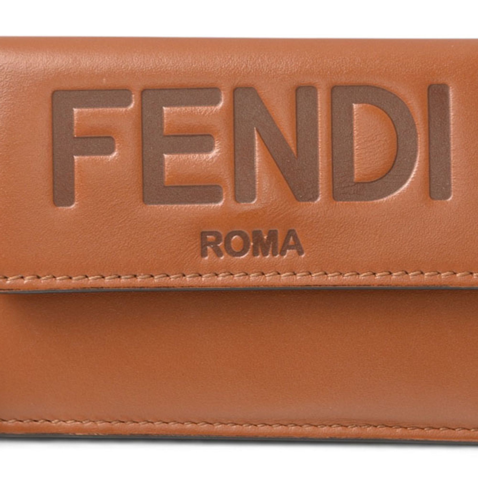 Leather Wallet (Tri-Fold) (Pre-Owned) - Fendi - Modalova