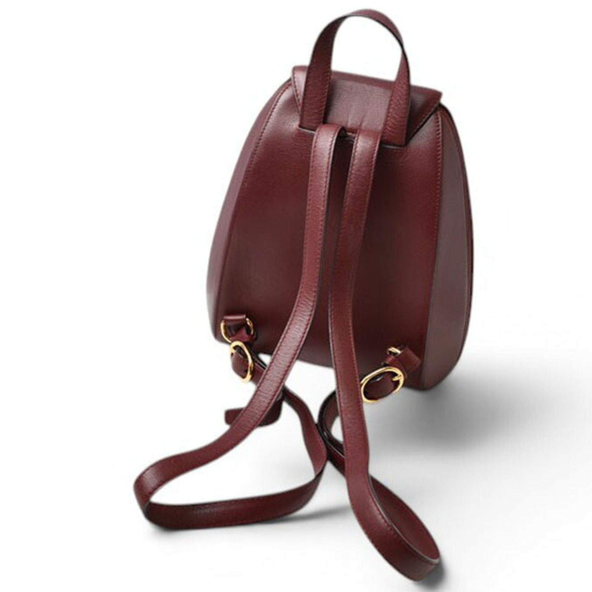 Leather Backpack (Pre-Owned) - Cartier - Modalova
