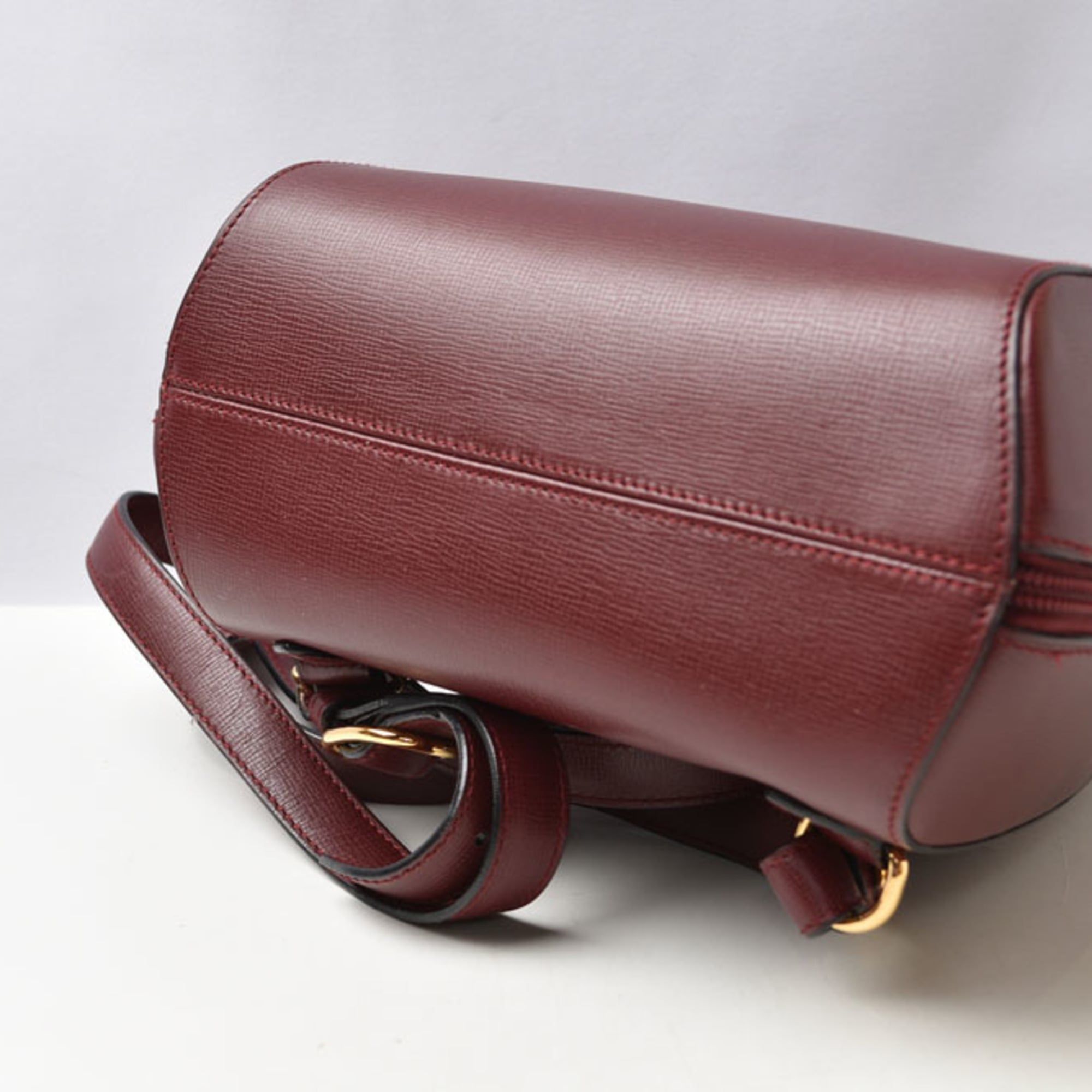 Leather Backpack (Pre-Owned) - Cartier - Modalova