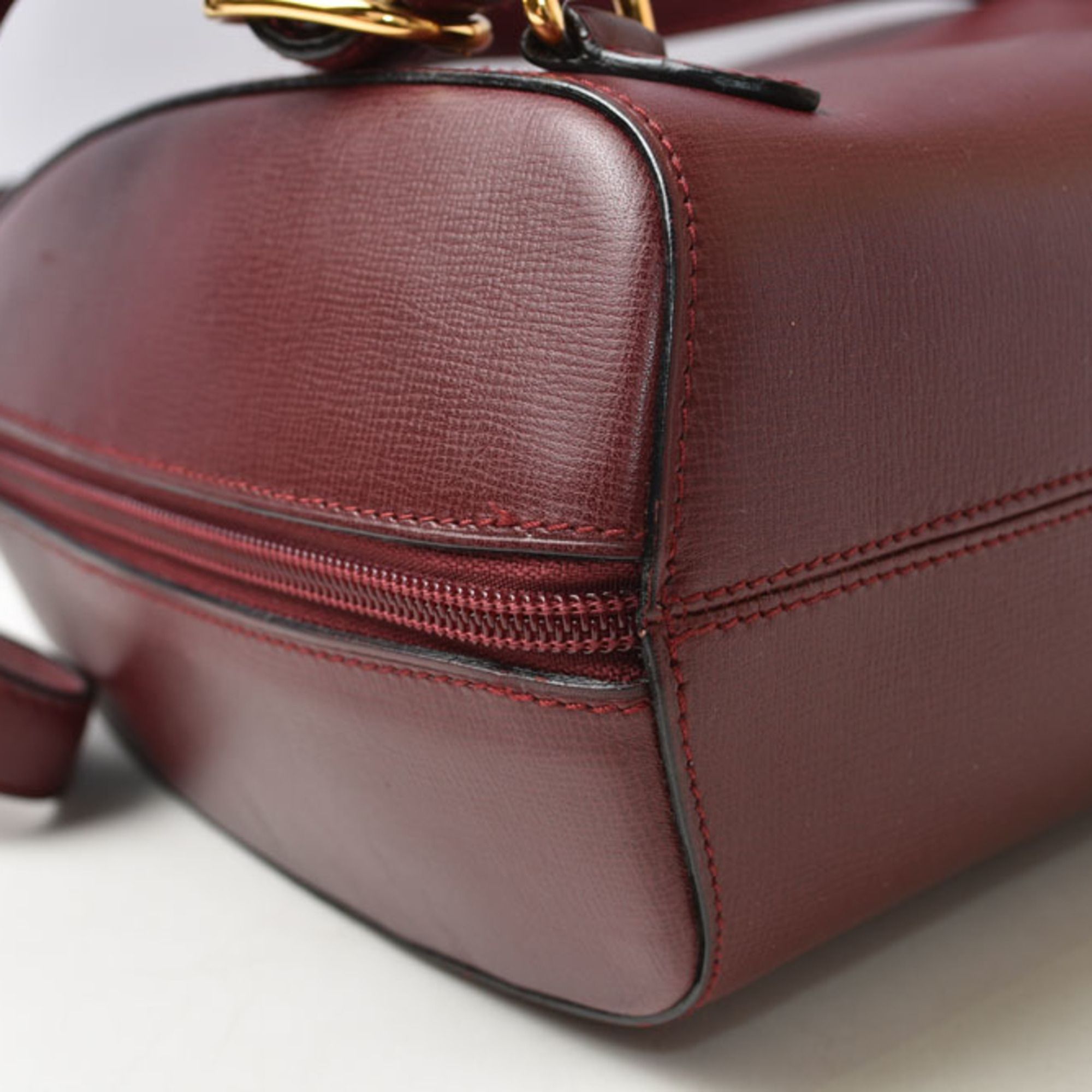 Leather Backpack (Pre-Owned) - Cartier - Modalova