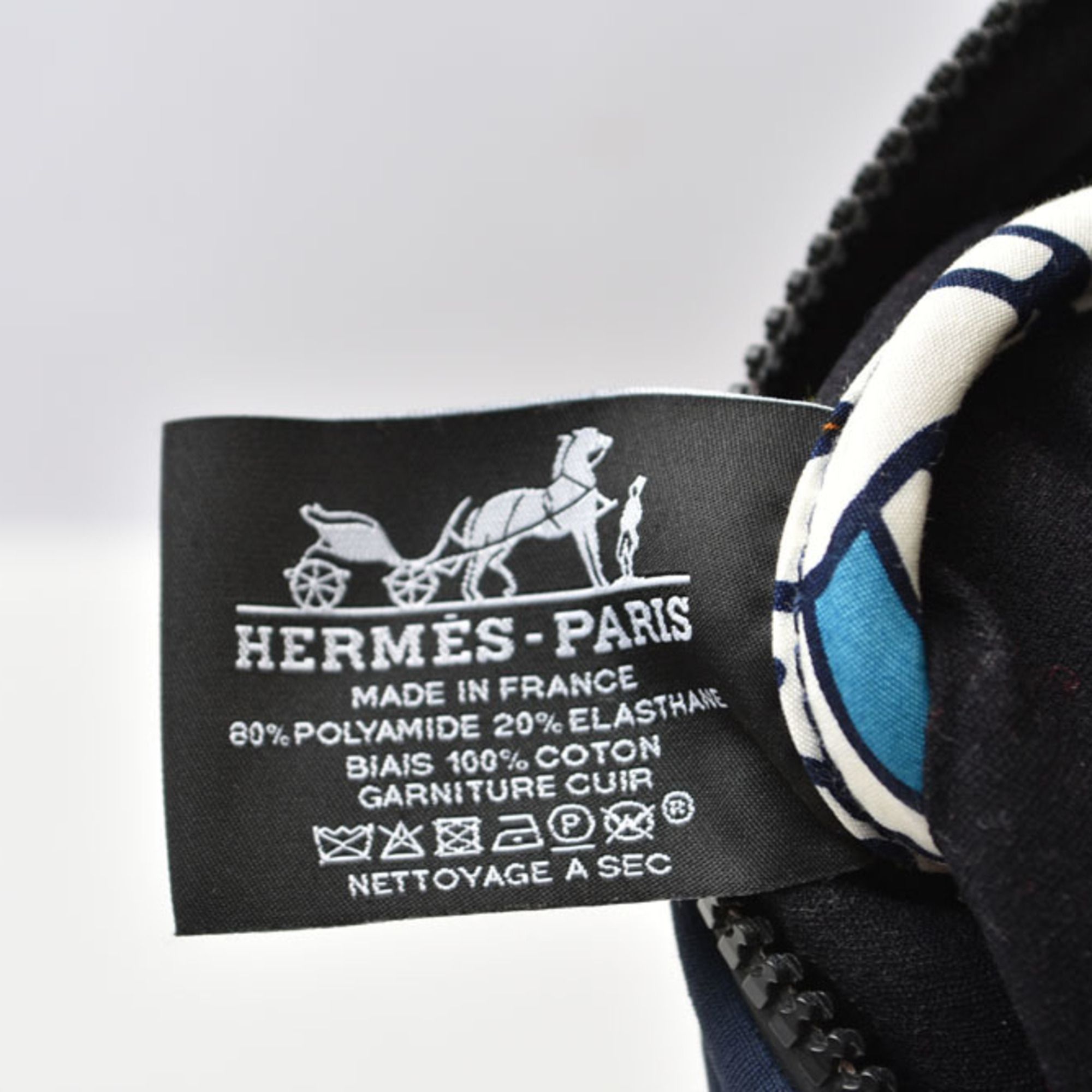 Hermes Navy Nylon Pouch (Pre-Owned) - Hermes - Modalova