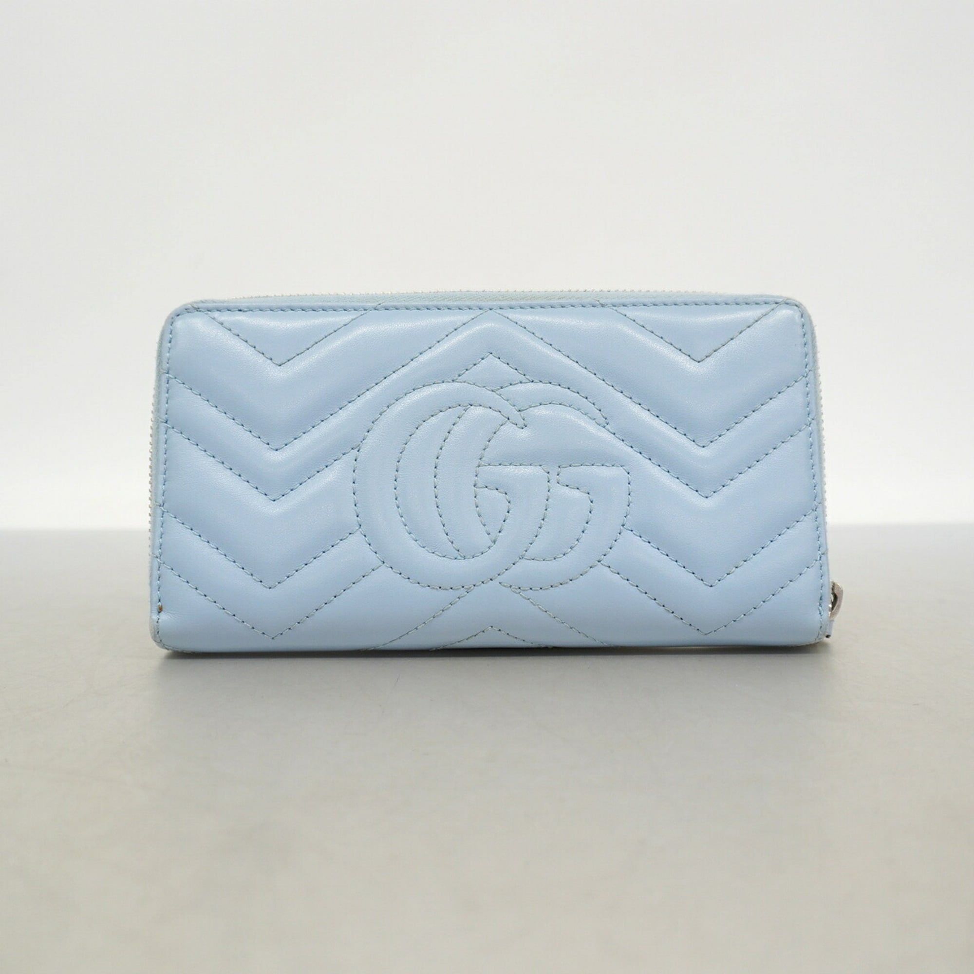 Leather Long Wallet (Bi-Fold) (Pre-Owned) - Gucci - Modalova