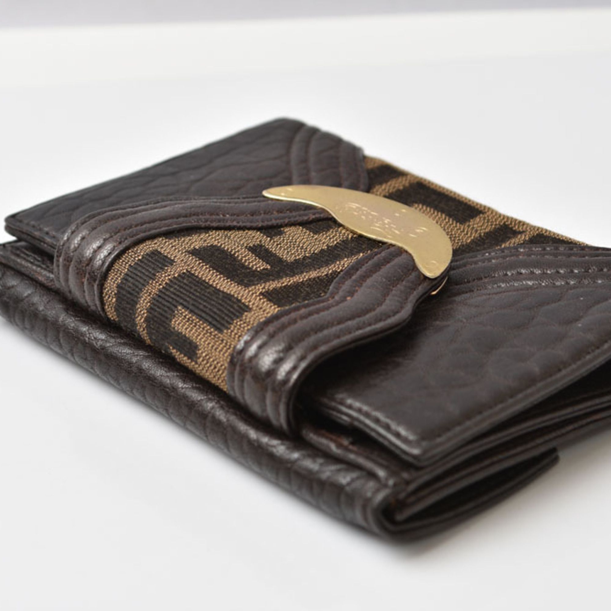 Leather Wallet (Bi-Fold) (Pre-Owned) - Fendi - Modalova