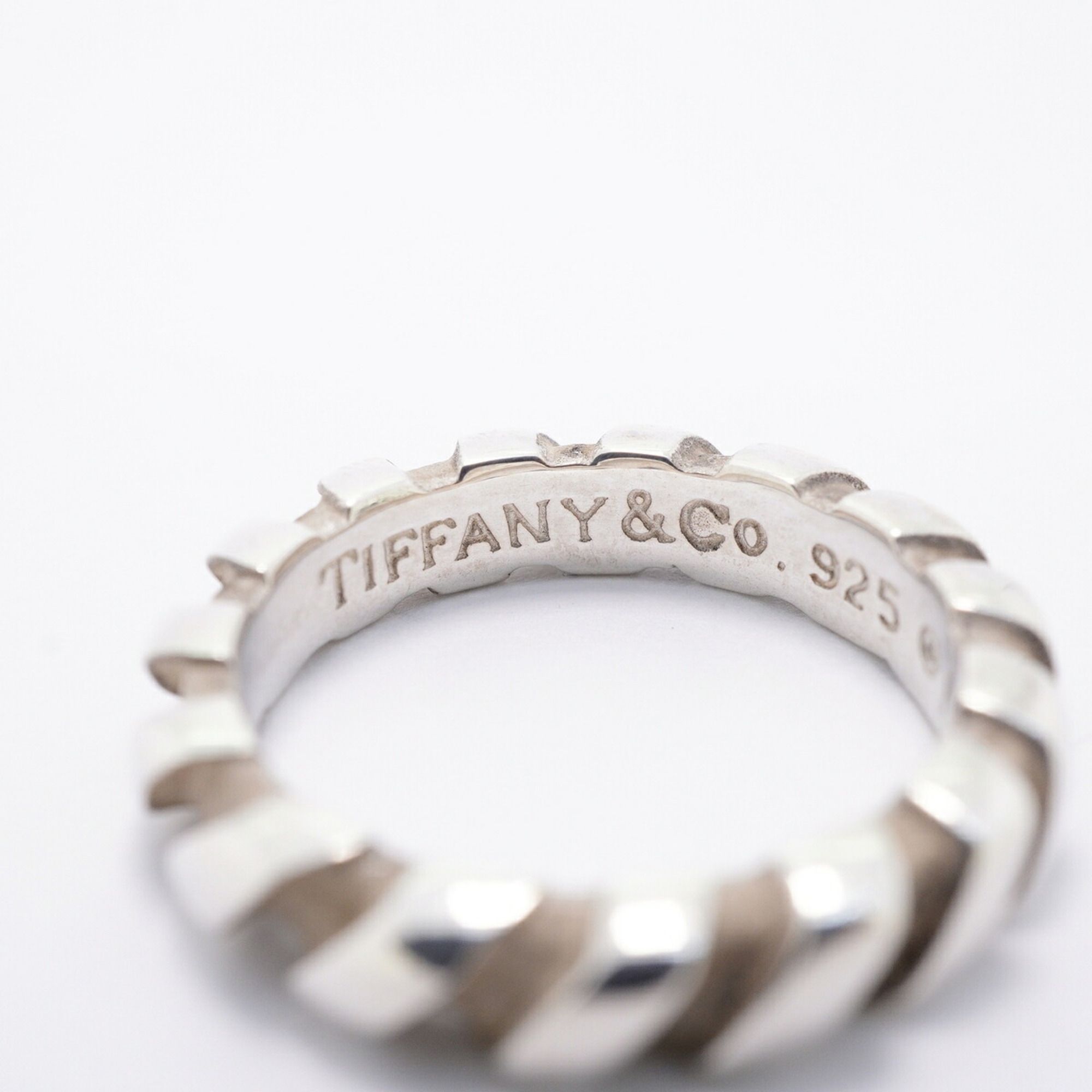 Silver 925 Band Ring (Pre-Owned) - Tiffany - Modalova