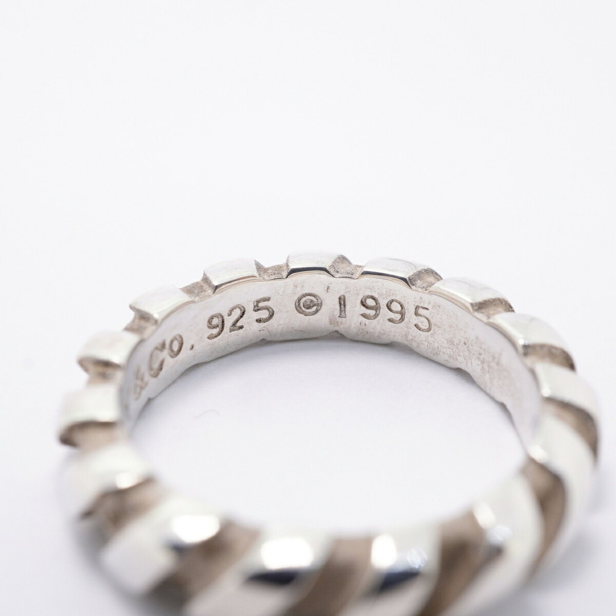Silver 925 Band Ring (Pre-Owned) - Tiffany - Modalova