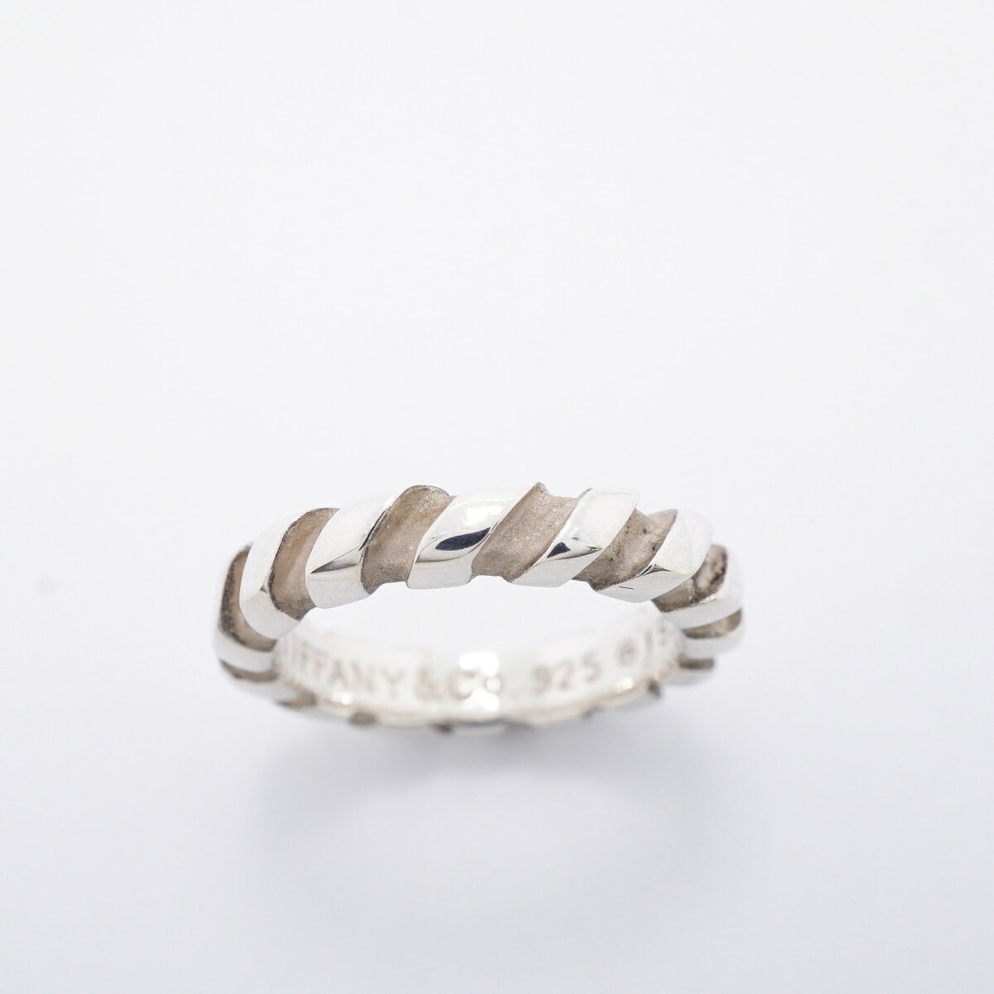Silver 925 Band Ring (Pre-Owned) - Tiffany - Modalova