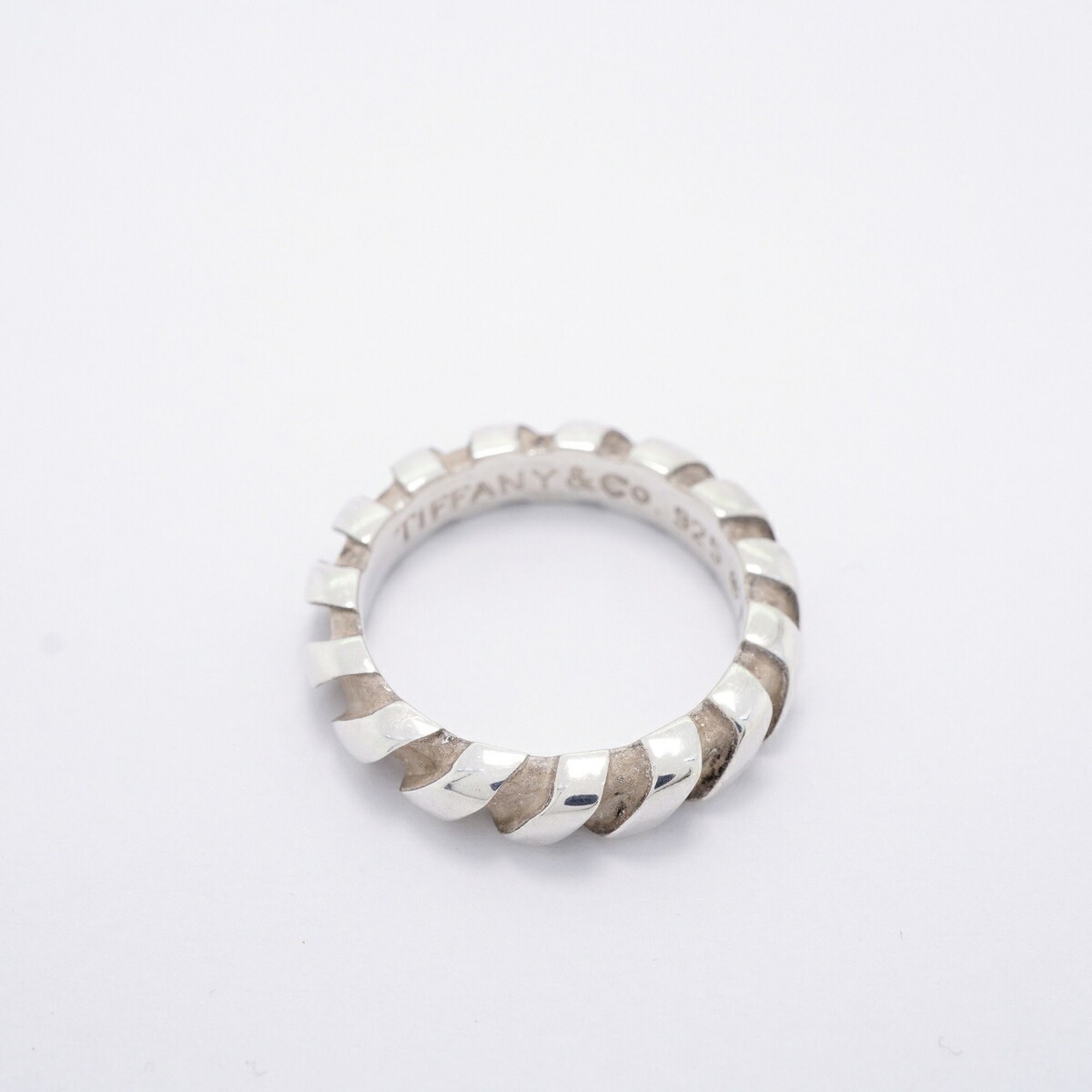 Silver 925 Band Ring (Pre-Owned) - Tiffany - Modalova