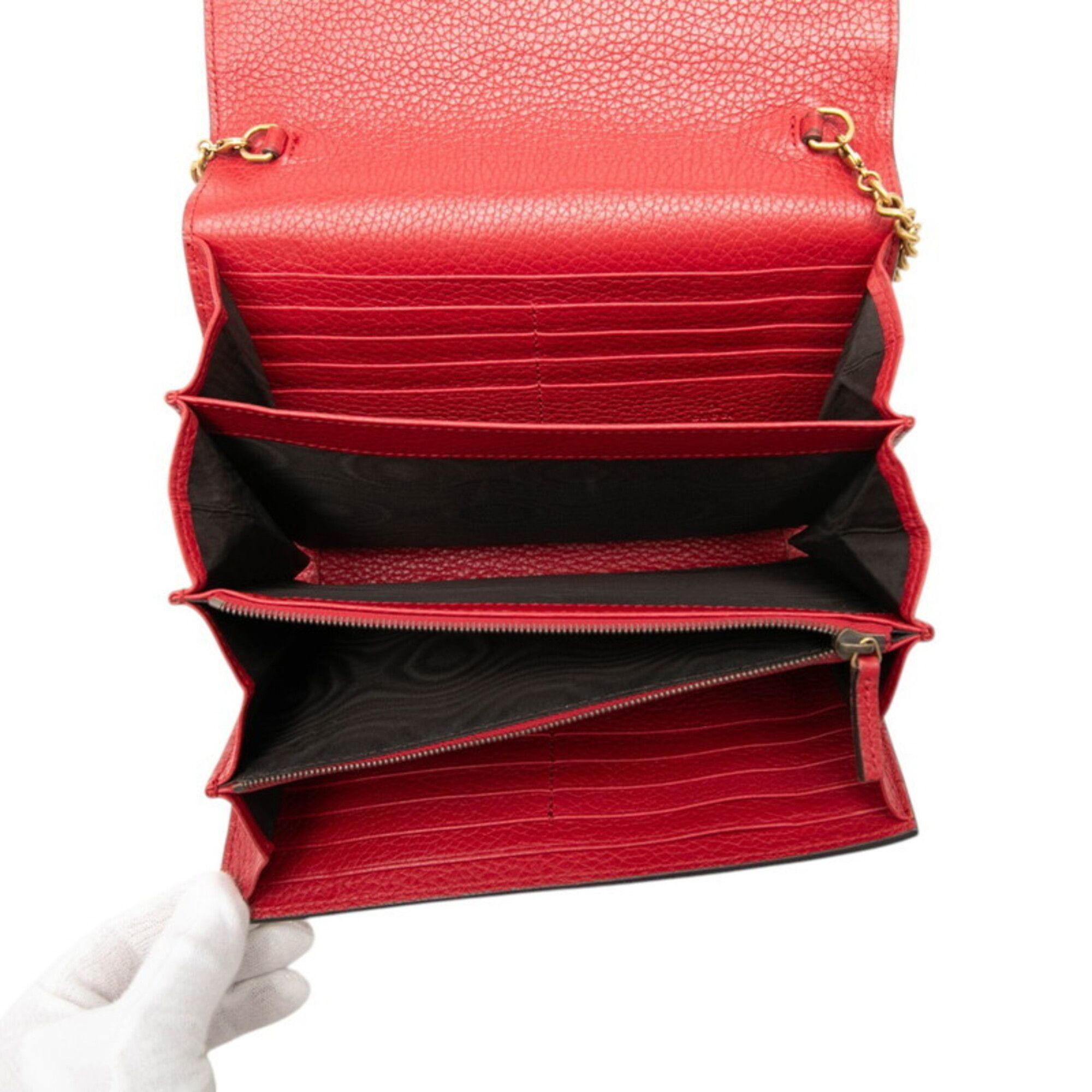 Leather Shoulder Bag (Pre-Owned) - Gucci - Modalova