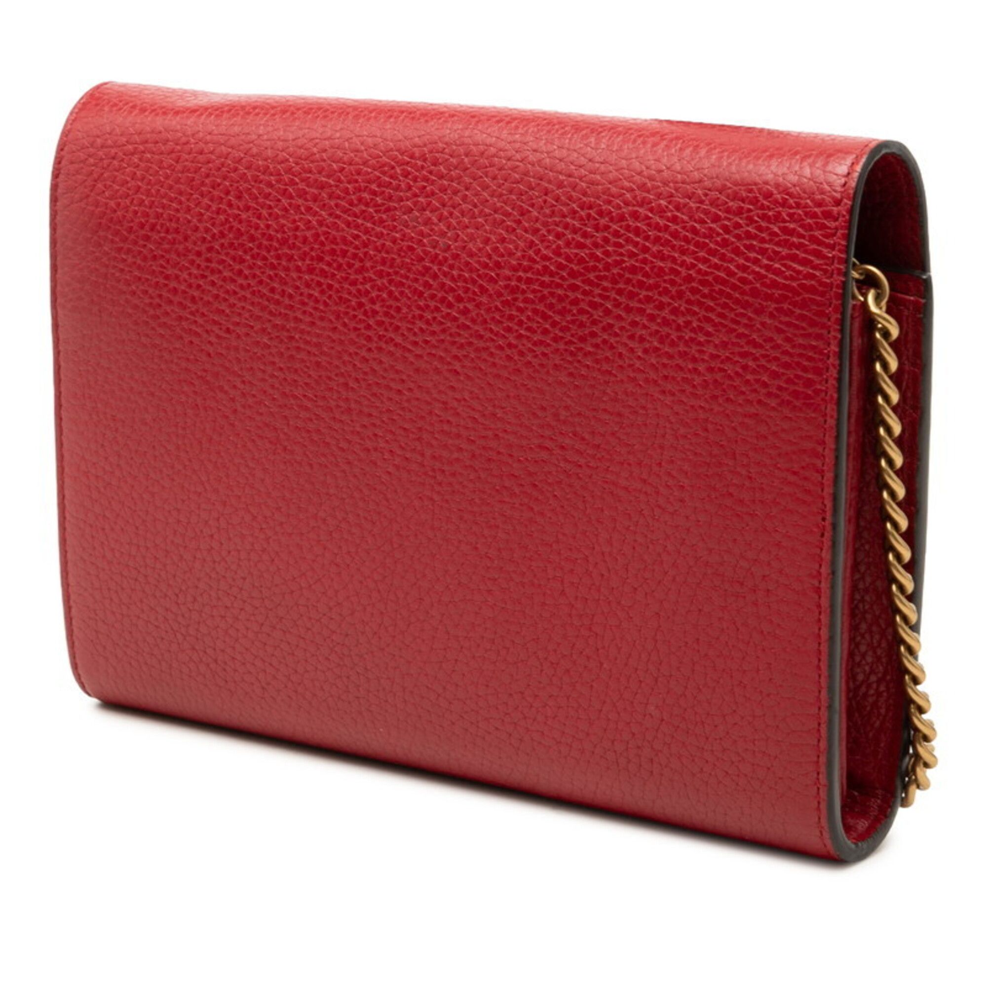 Leather Shoulder Bag (Pre-Owned) - Gucci - Modalova