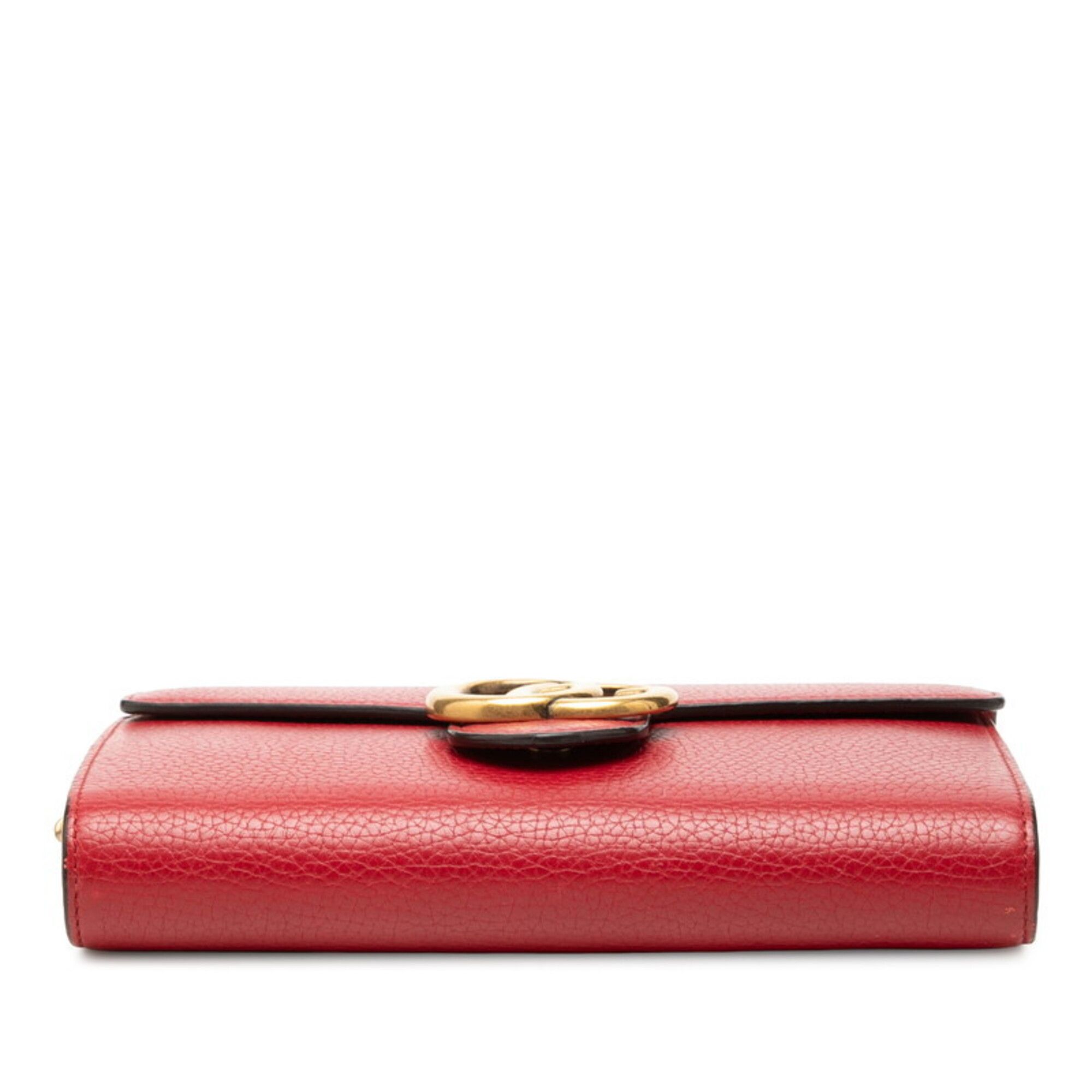 Leather Shoulder Bag (Pre-Owned) - Gucci - Modalova