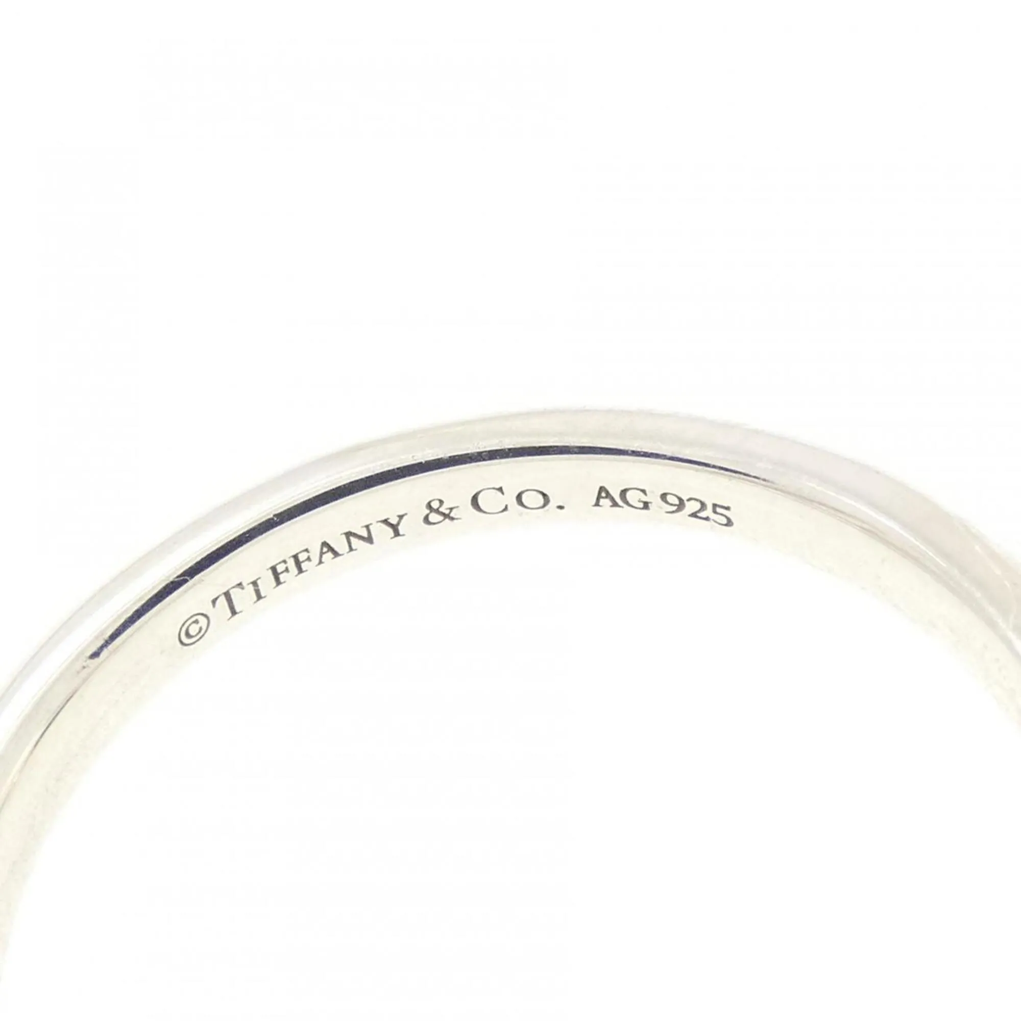 Silver 925 Band Ring (Pre-Owned) - Tiffany - Modalova