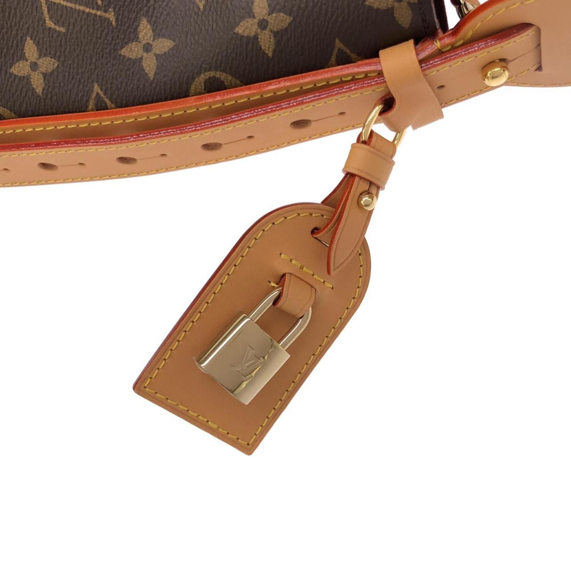 Monogram Coated Canvas Pouch Shoulder Bag (Pre-Owned) - Louis Vuitton - Modalova