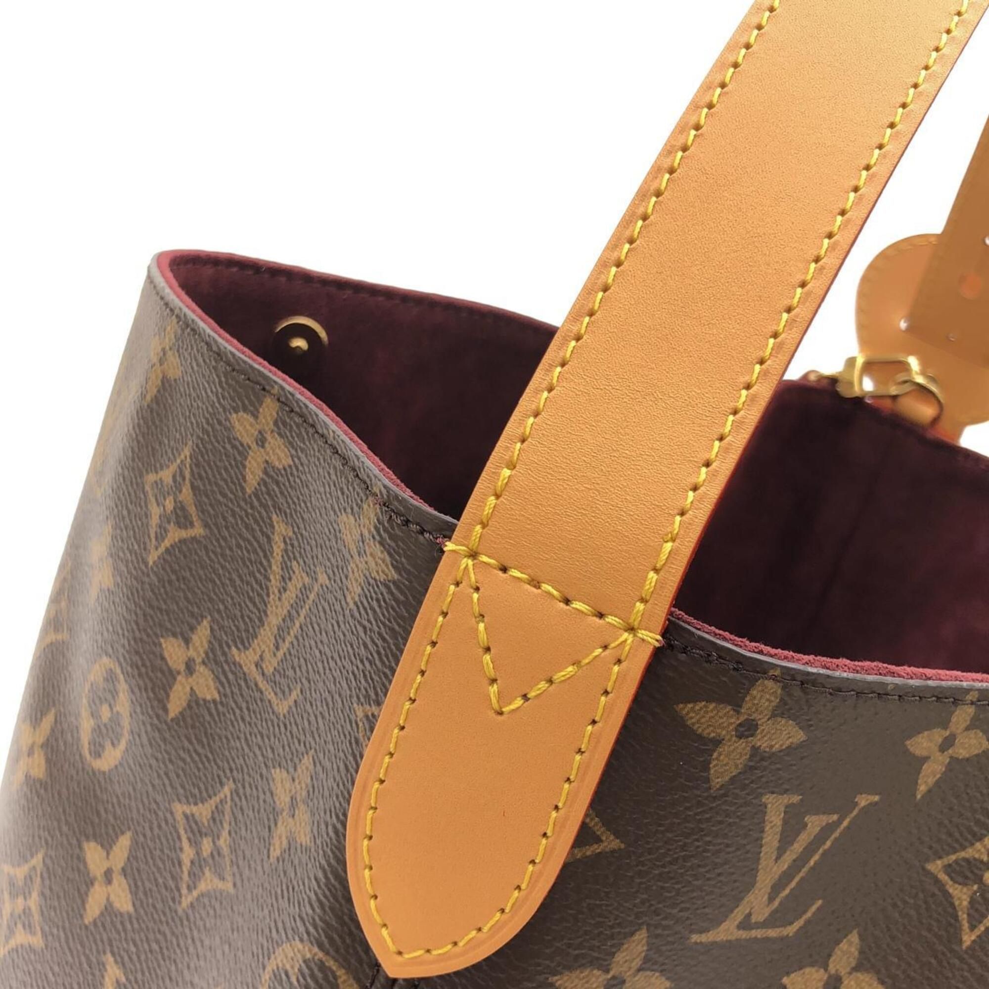 Monogram Coated Canvas Pouch Shoulder Bag (Pre-Owned) - Louis Vuitton - Modalova