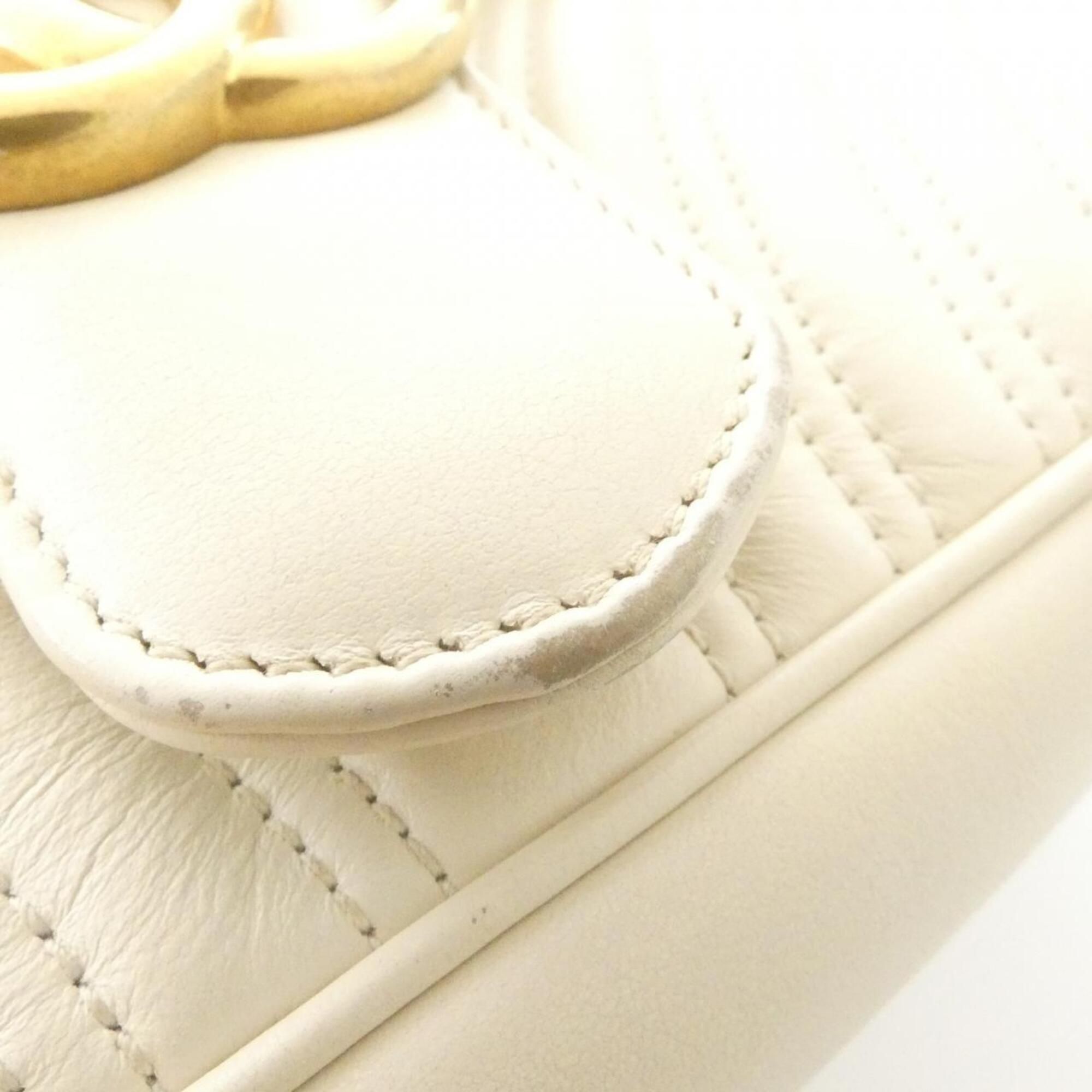 Quilting Leather Shoulder Bag (Pre-Owned) - Gucci - Modalova
