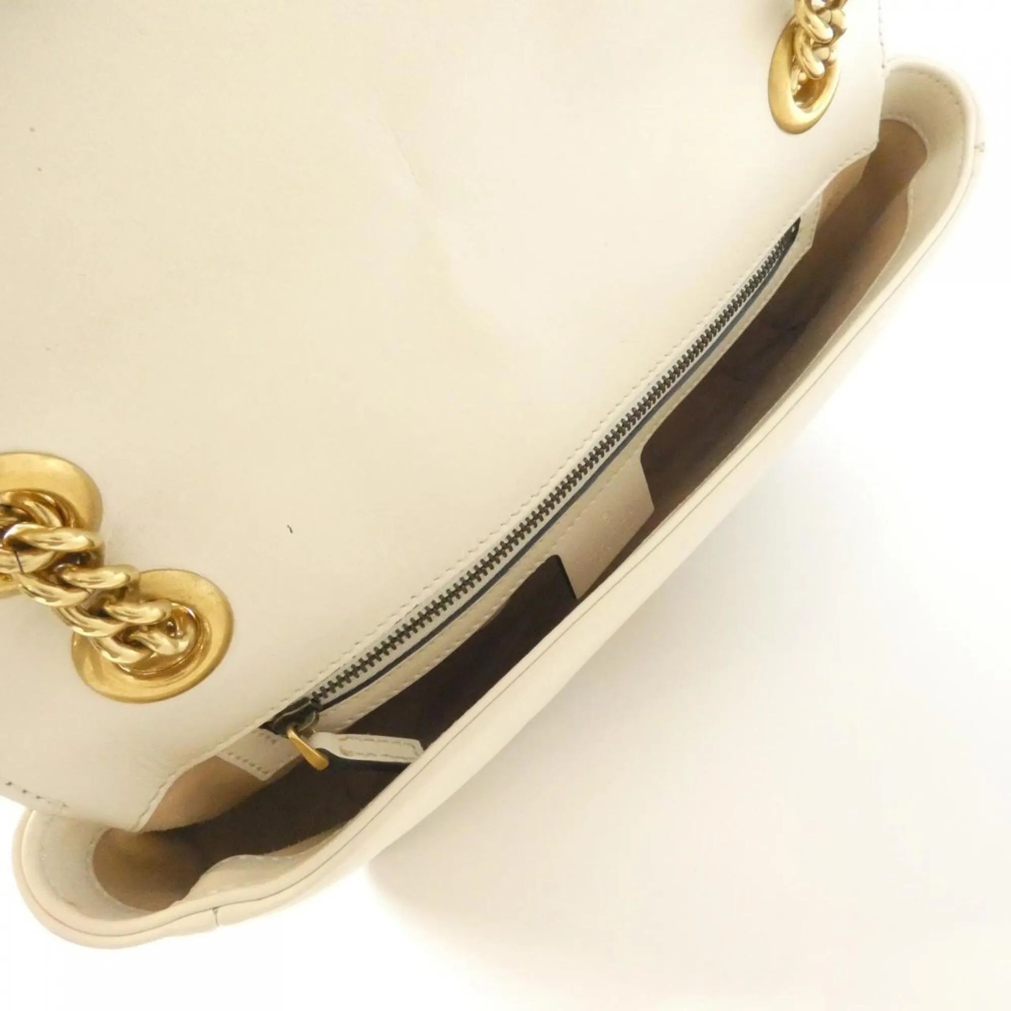 Quilting Leather Shoulder Bag (Pre-Owned) - Gucci - Modalova