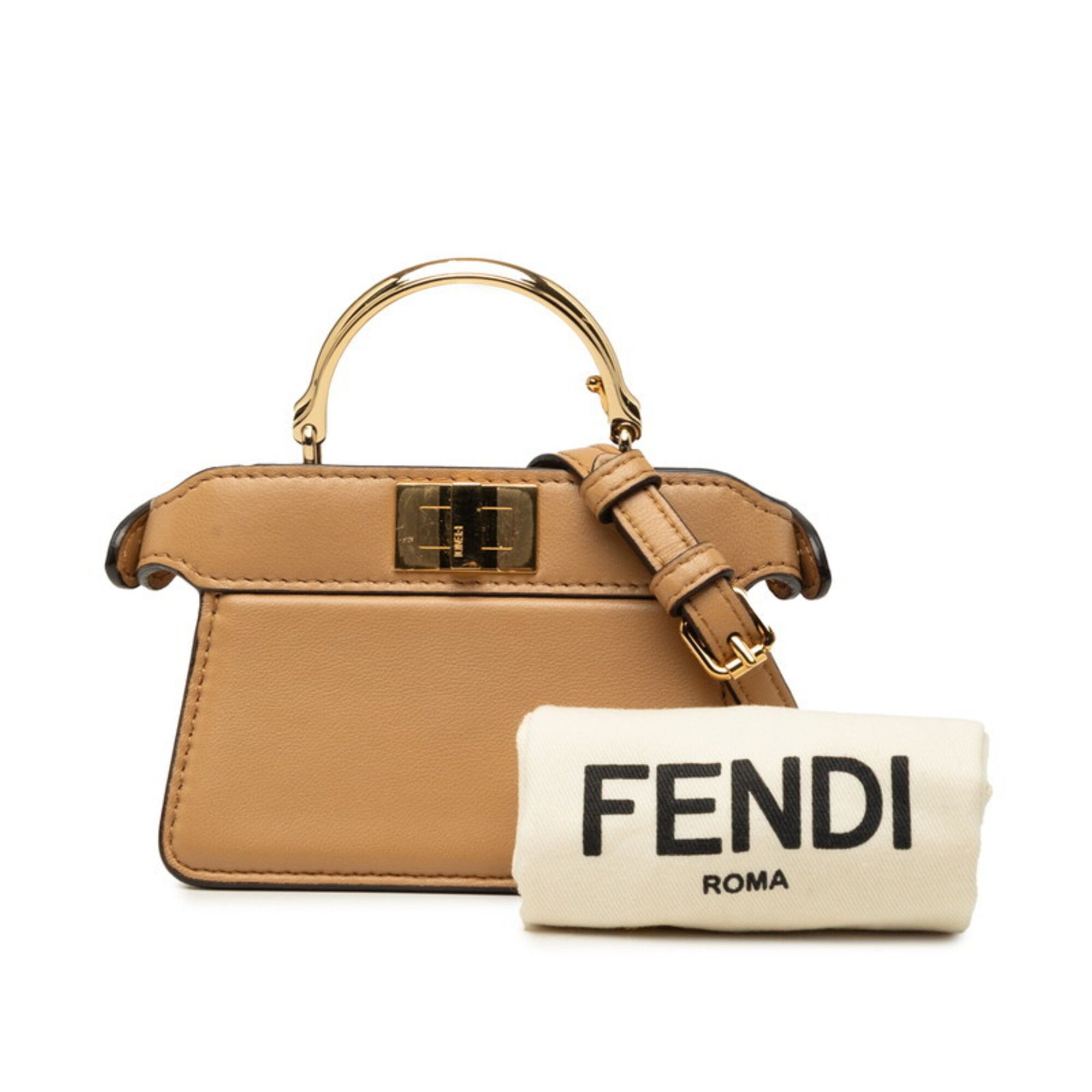 Peekaboo Handbag Shoulder Bag (Pre-Owned) - Fendi - Modalova