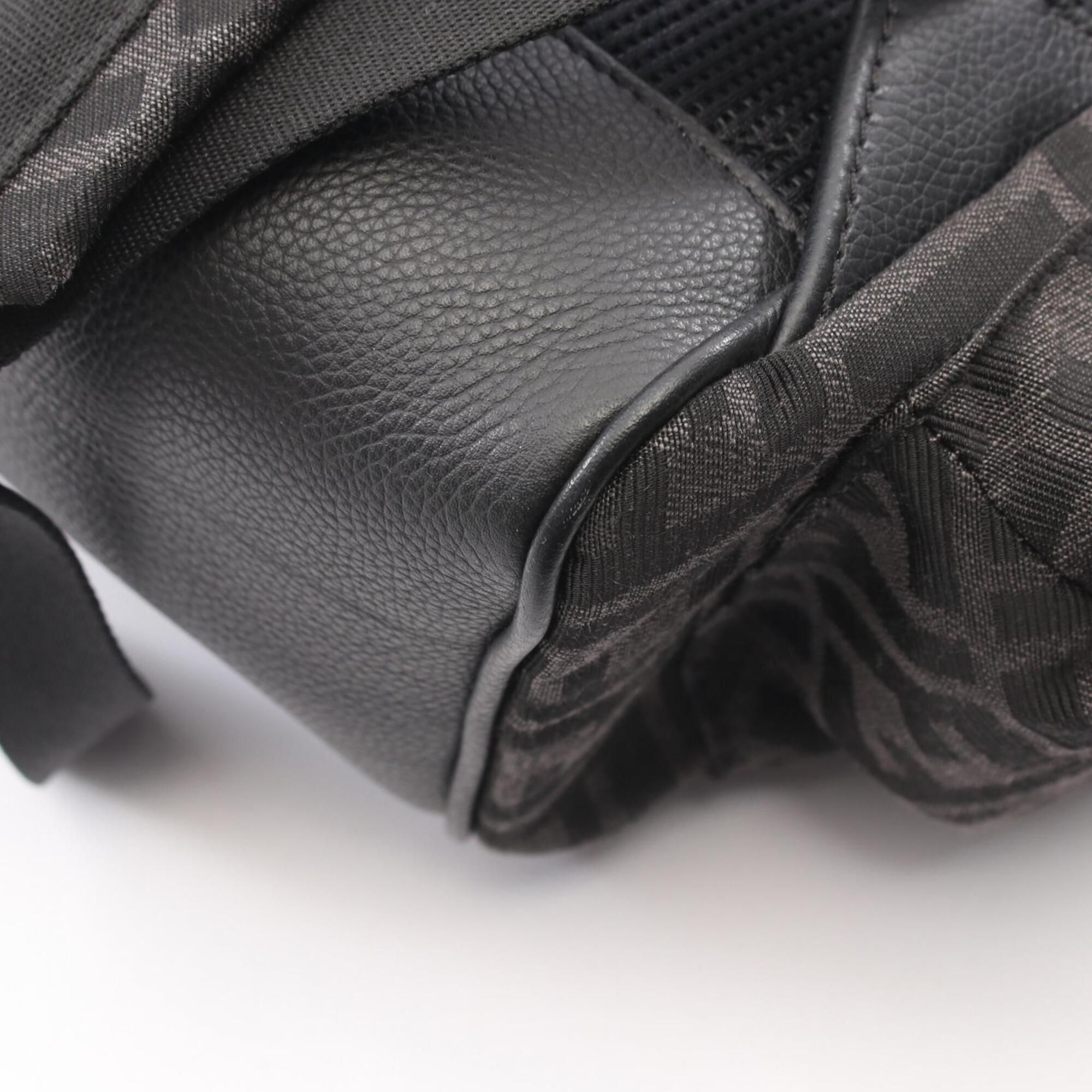 Canvas Leather Backpack (Pre-Owned) - Fendi - Modalova