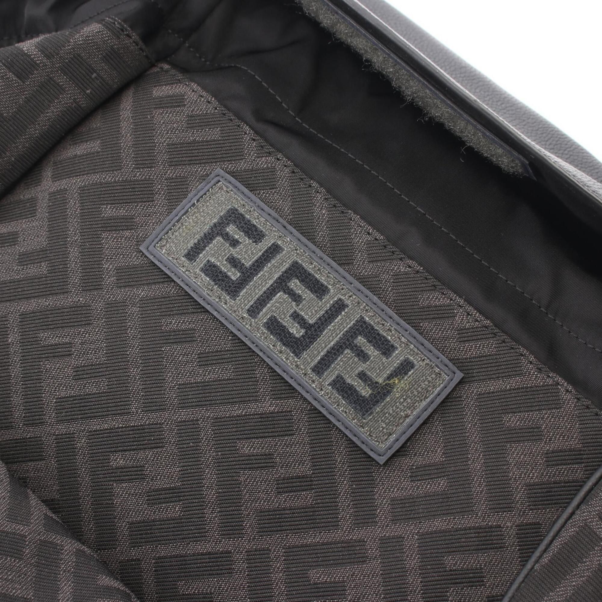 Canvas Leather Backpack (Pre-Owned) - Fendi - Modalova