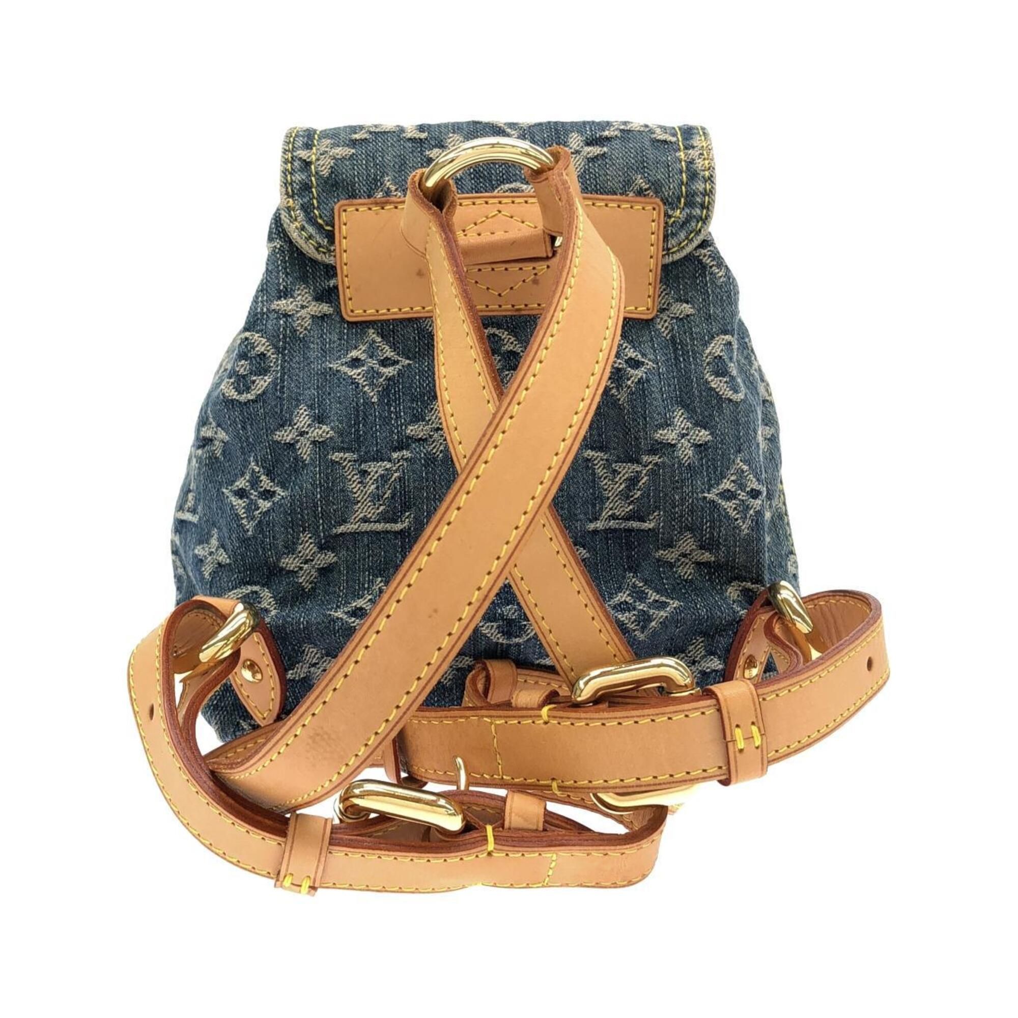Denim Backpack (Pre-Owned) - Louis Vuitton - Modalova