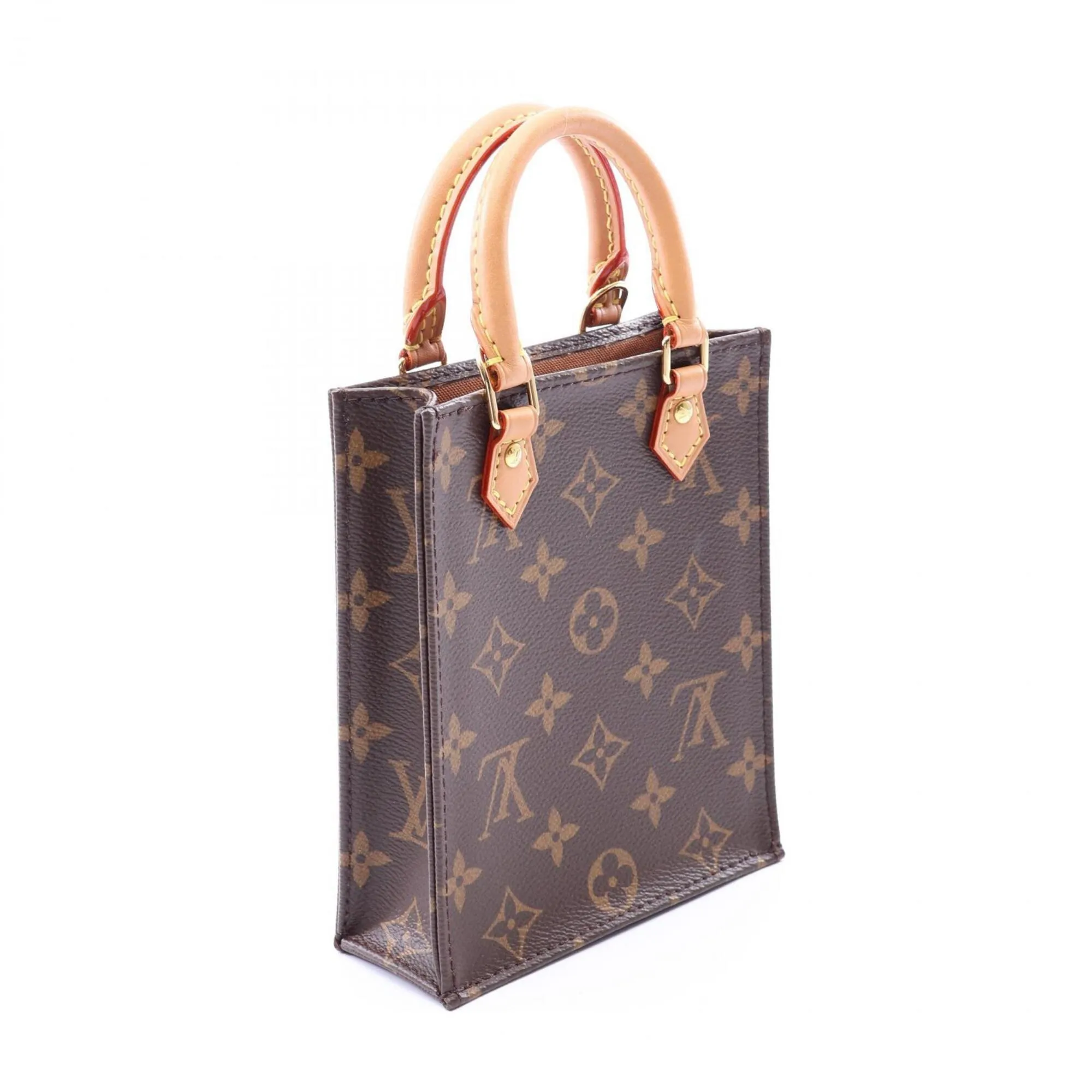 Coated Canvas Leather Handbag (Pre-Owned) - Louis Vuitton - Modalova