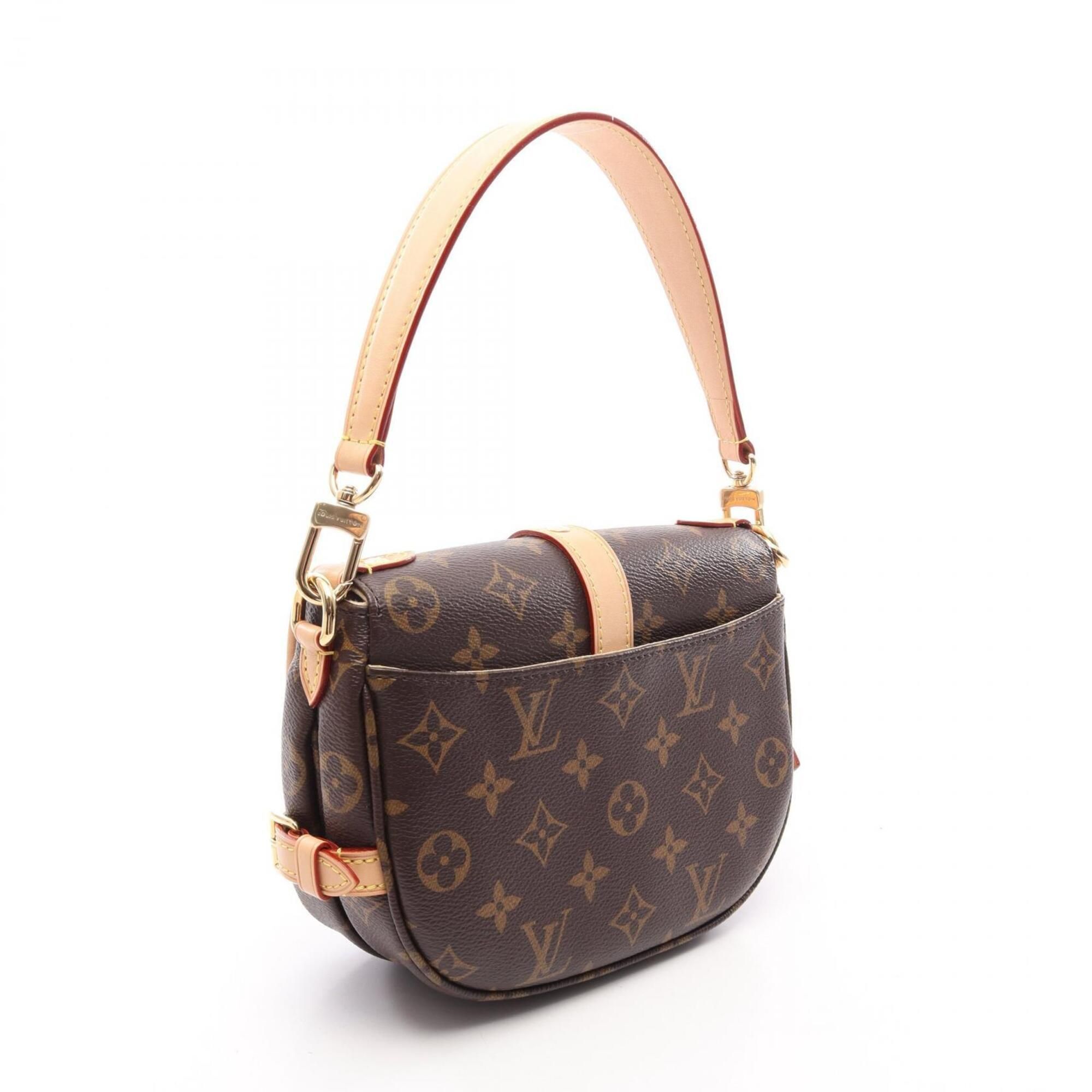 Monogram Leather Handbag (Pre-Owned) - Louis Vuitton - Modalova