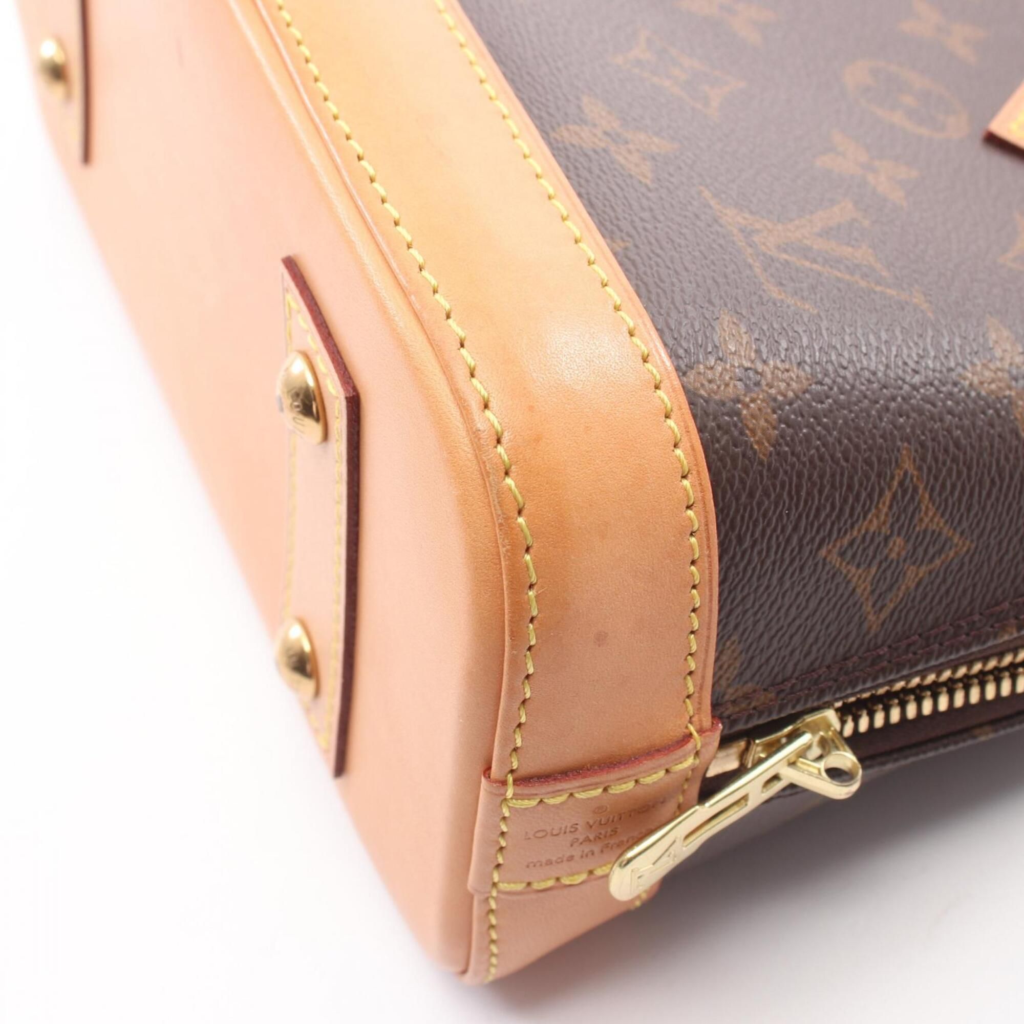 Monogram Coated Canvas Leather Handbag (Pre-Owned) - Louis Vuitton - Modalova