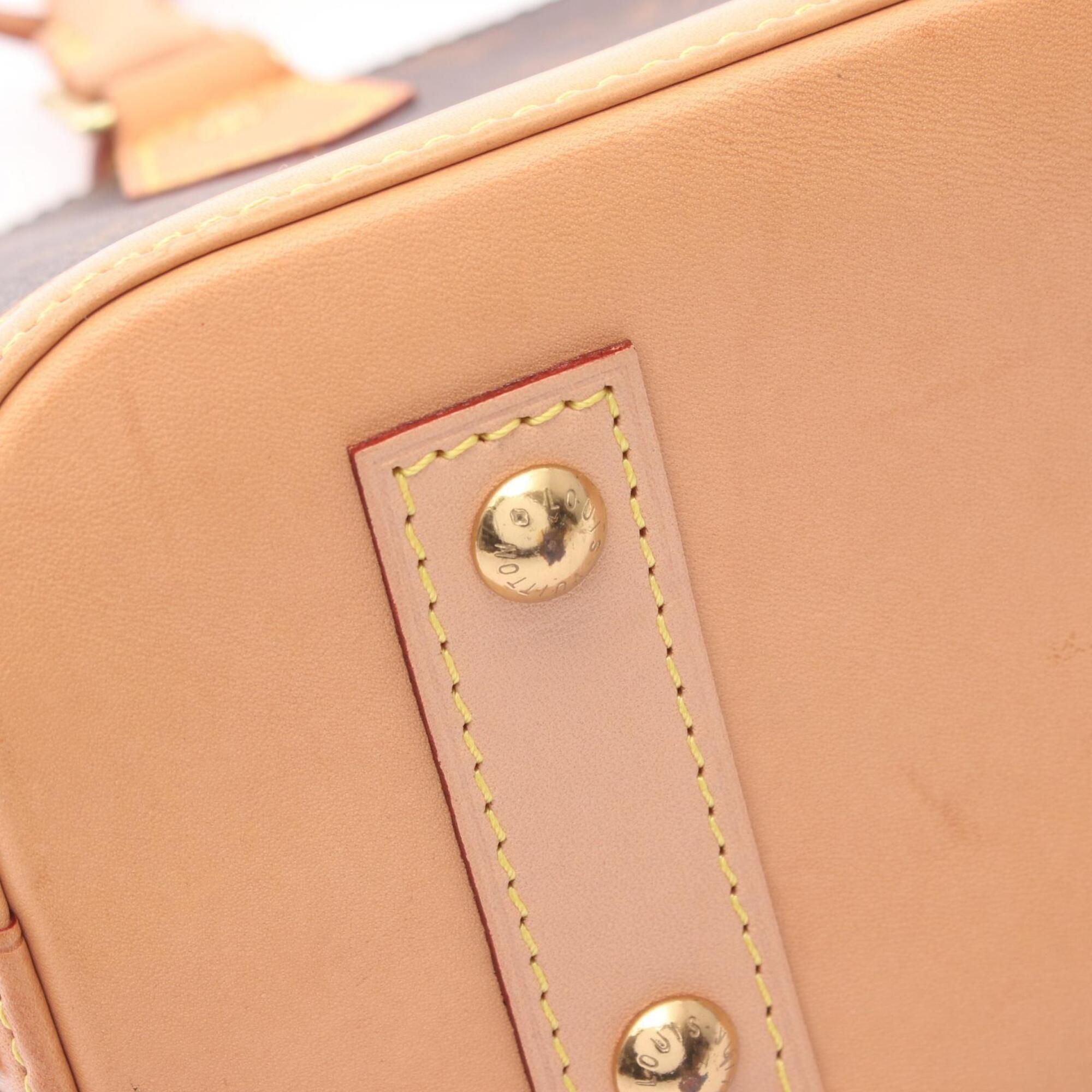 Monogram Coated Canvas Leather Handbag (Pre-Owned) - Louis Vuitton - Modalova