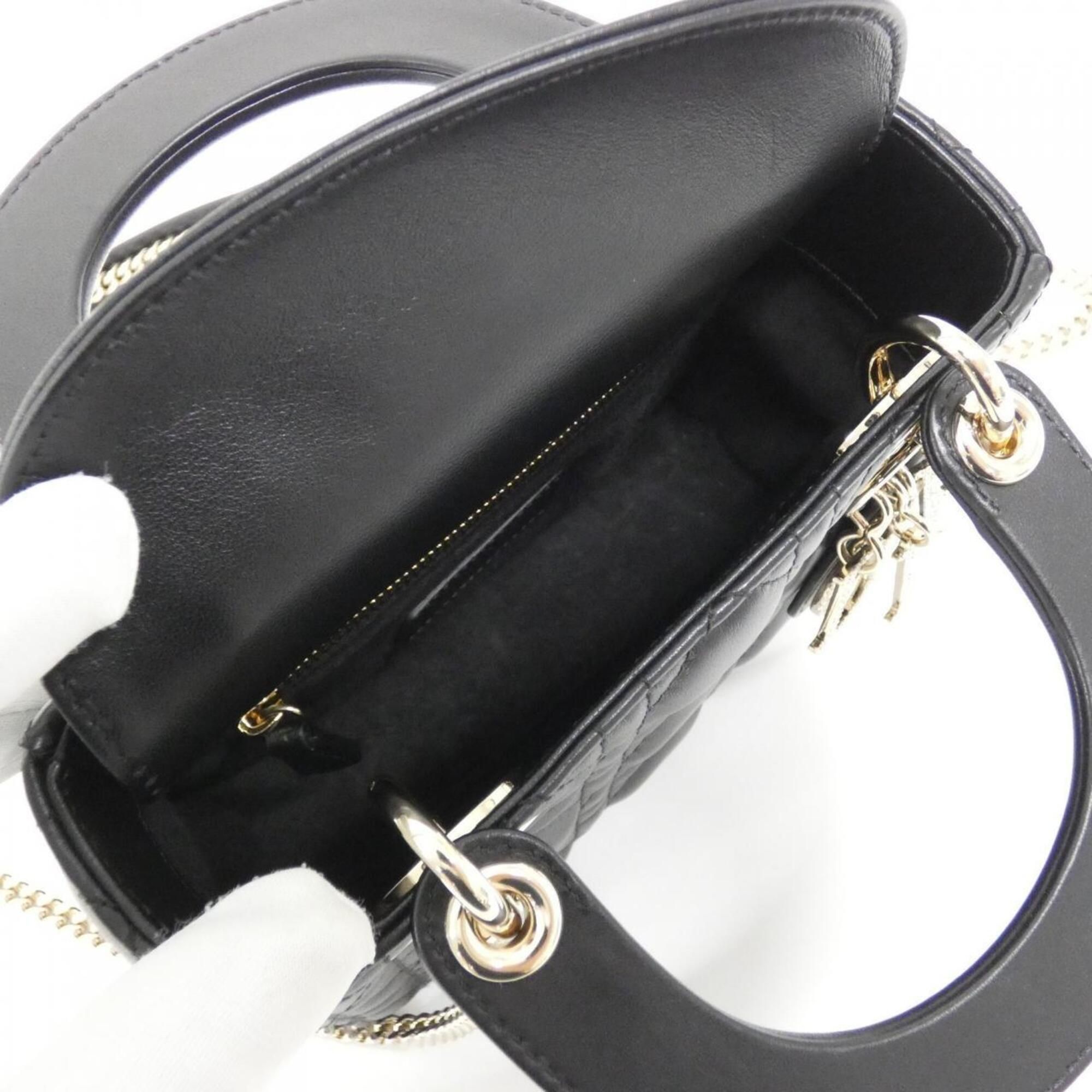 Leather Handbag (Pre-Owned) - Christian Dior - Modalova