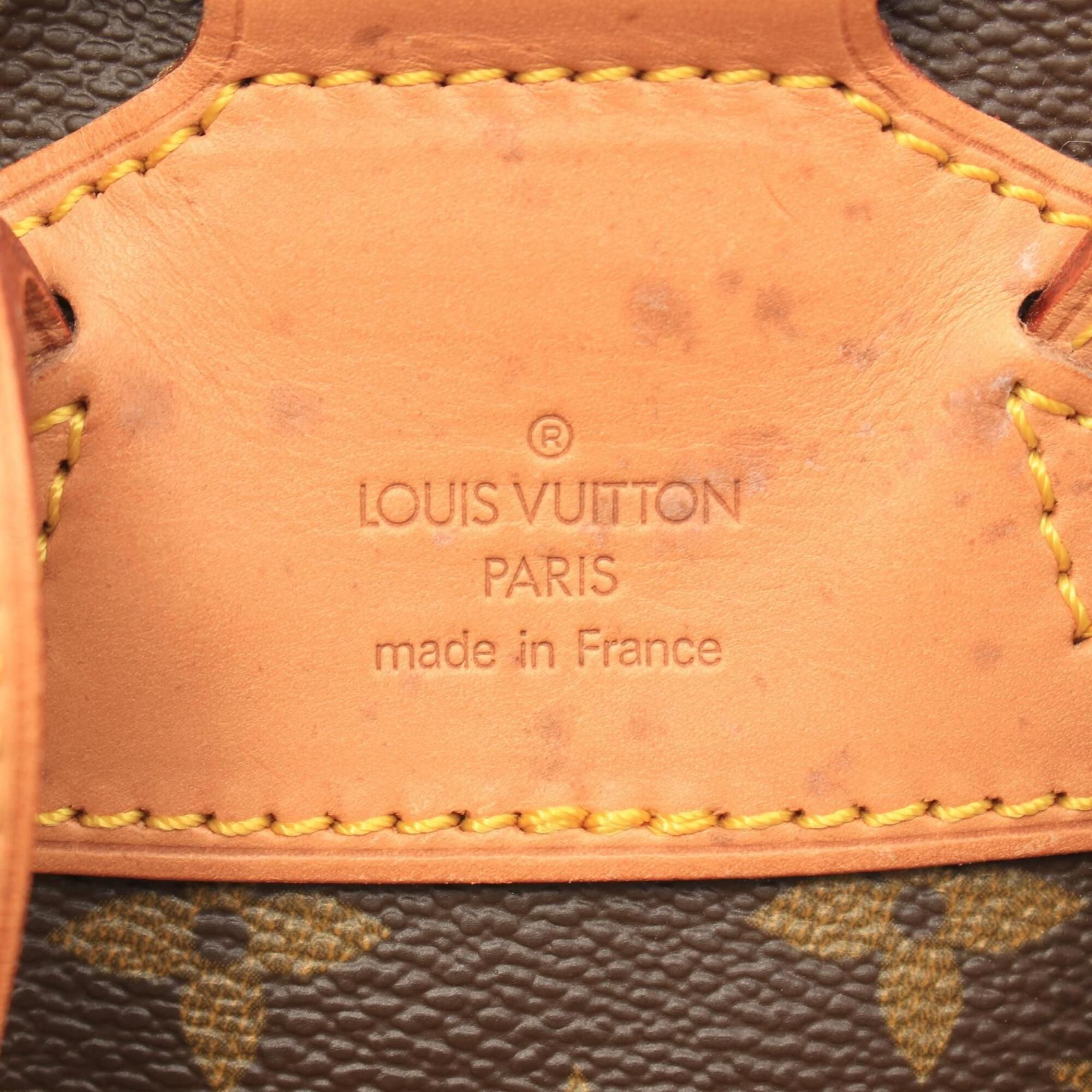 Coated Canvas Leather Backpack Handbag (Pre-Owned) - Louis Vuitton - Modalova
