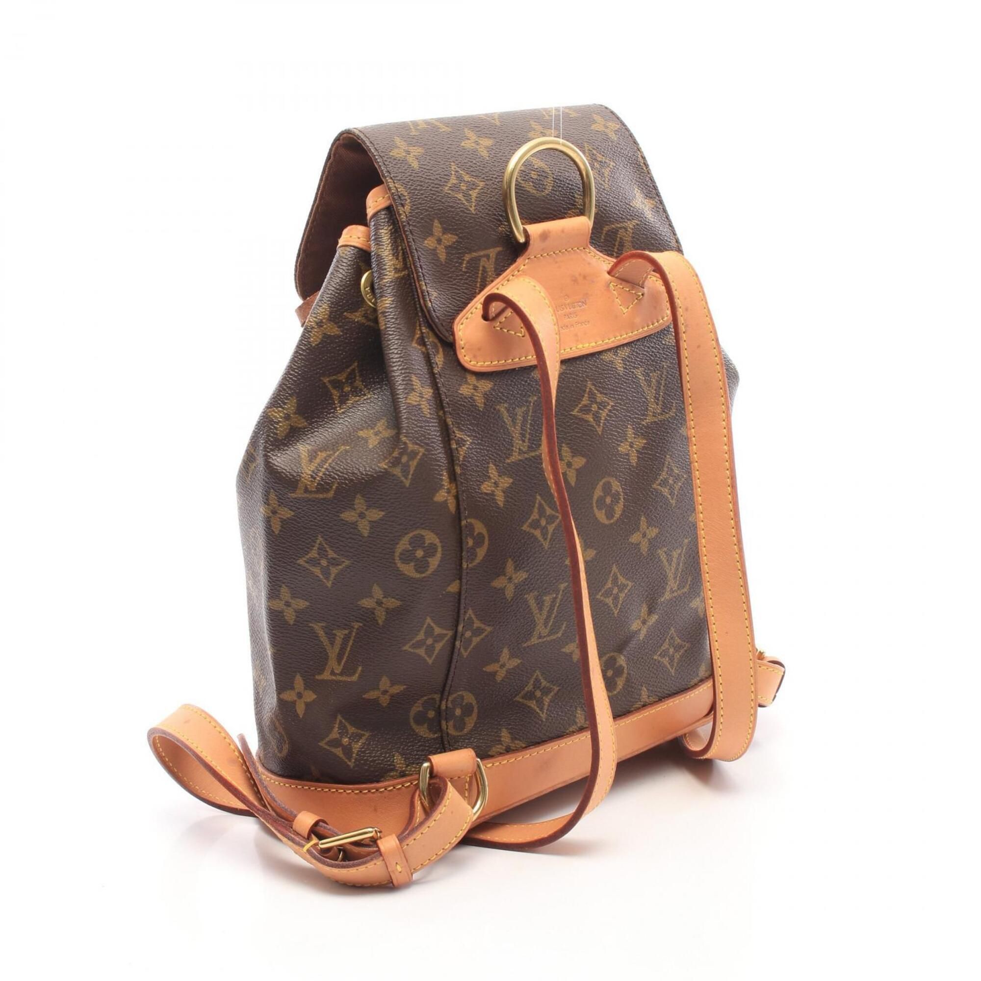Coated Canvas Leather Backpack Handbag (Pre-Owned) - Louis Vuitton - Modalova