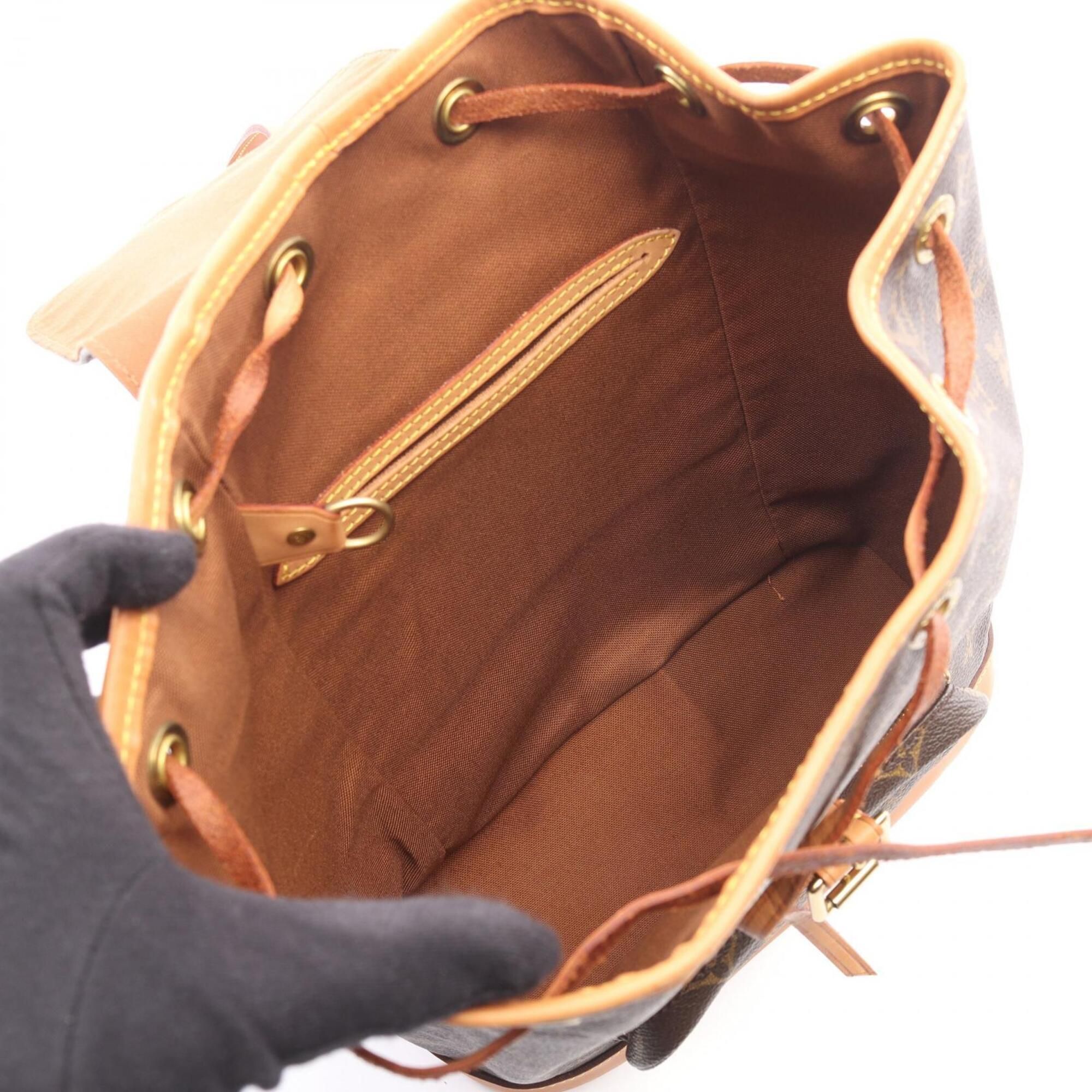 Coated Canvas Leather Backpack Handbag (Pre-Owned) - Louis Vuitton - Modalova