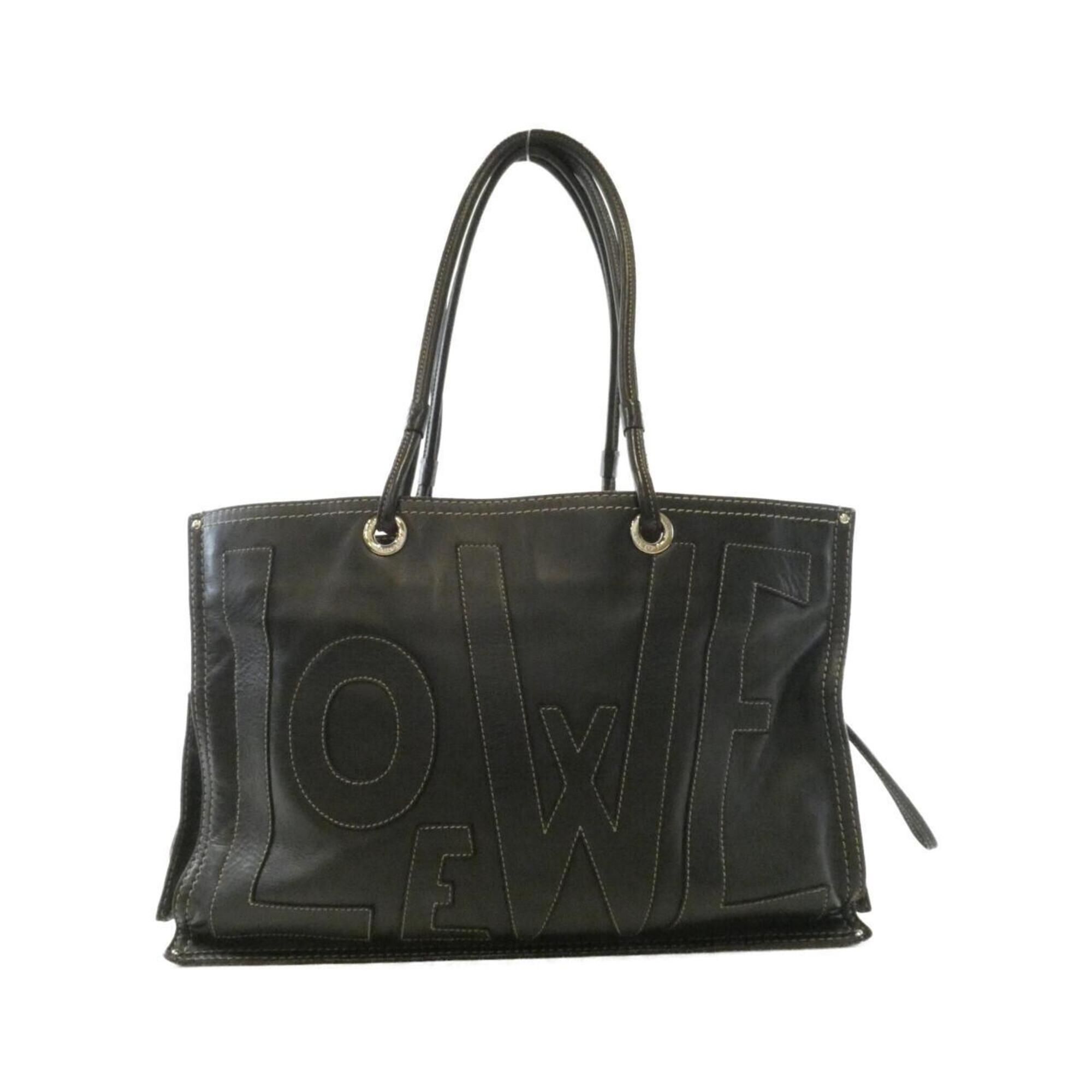 Leather Handbag (Pre-Owned) - Loewe - Modalova