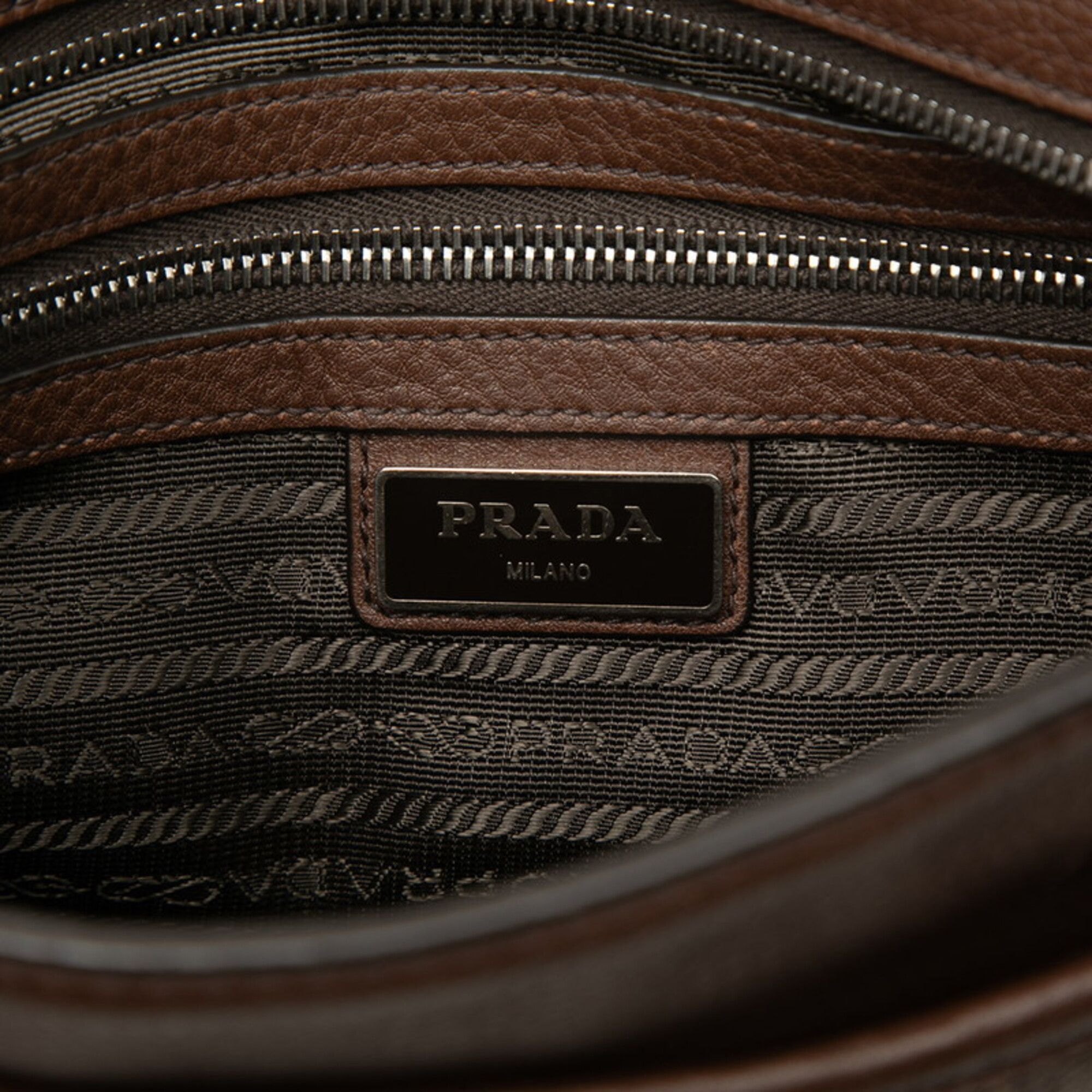 Leather Shoulder Bag (Pre-Owned) - Prada - Modalova