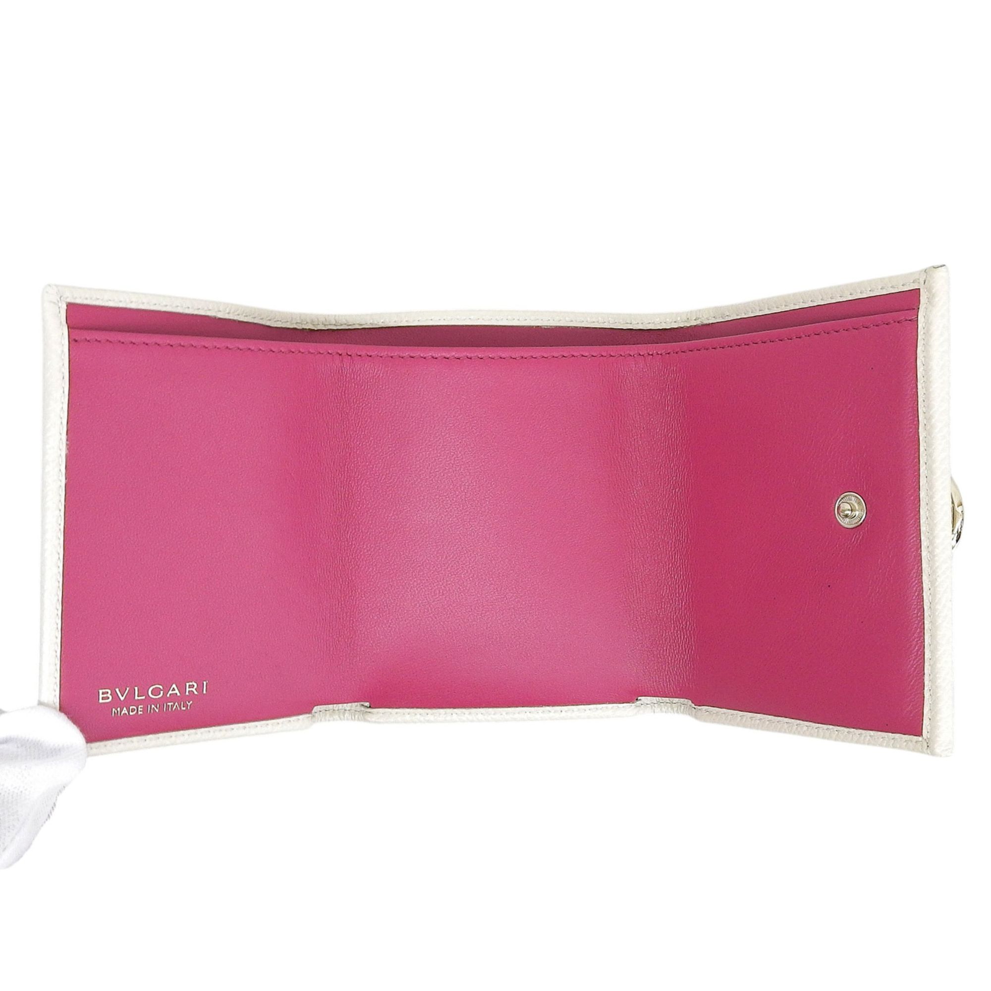 Leather Wallet (Tri-Fold) (Pre-Owned) - Bvlgari - Modalova