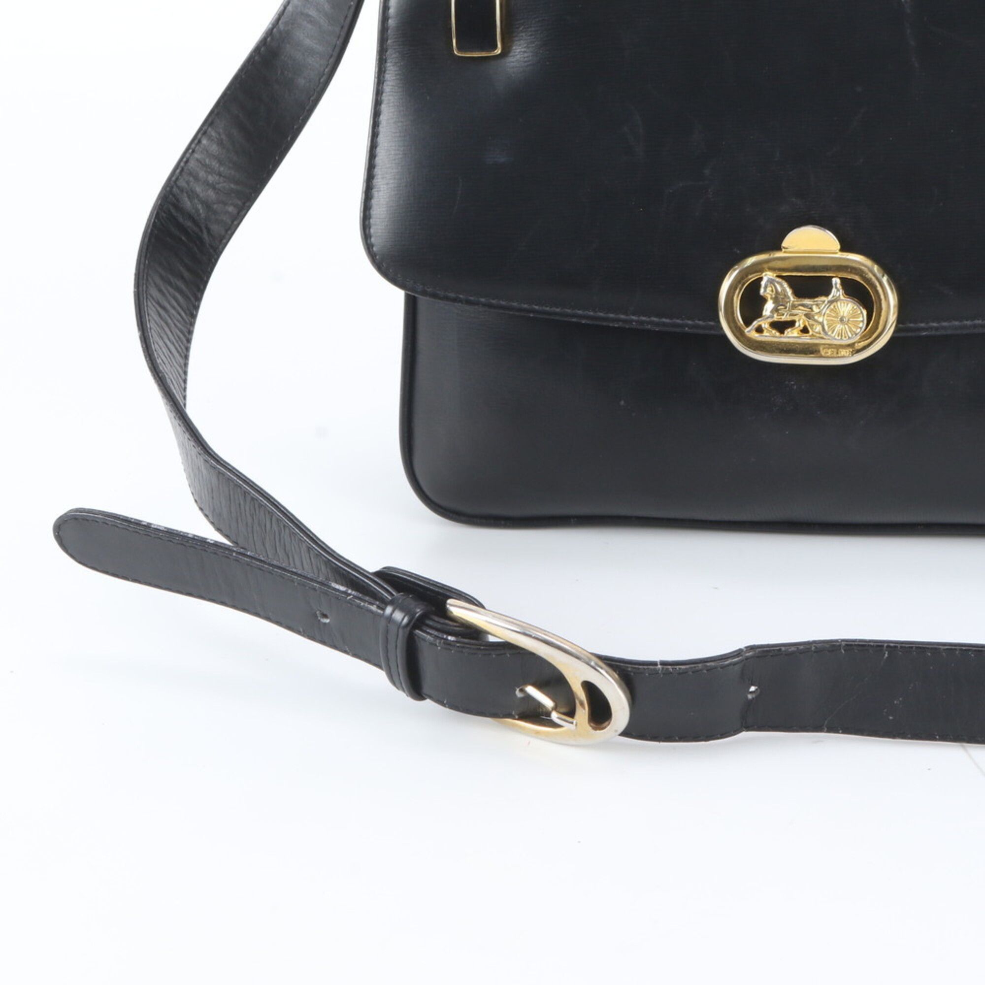 Leather Shoulder Bag (Pre-Owned) - Celine - Modalova