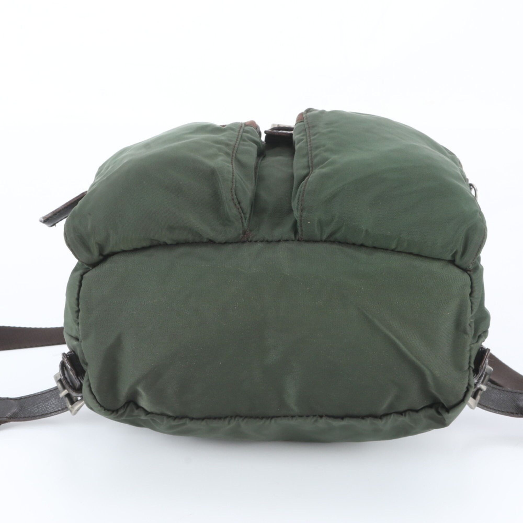 Nylon Leather Backpack (Pre-Owned) - Prada - Modalova