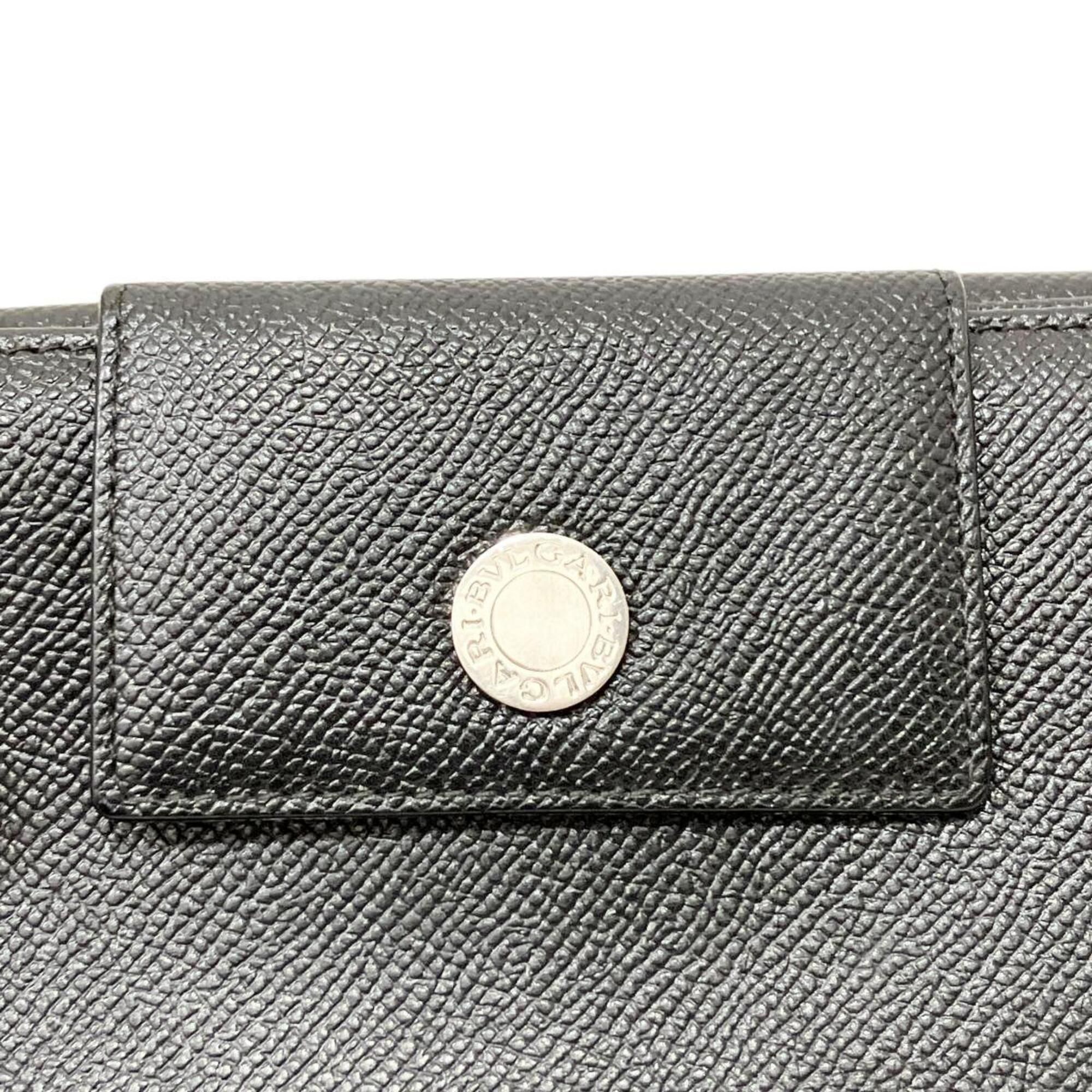 Leather Long Wallet (Bi-Fold) (Pre-Owned) - Bvlgari - Modalova