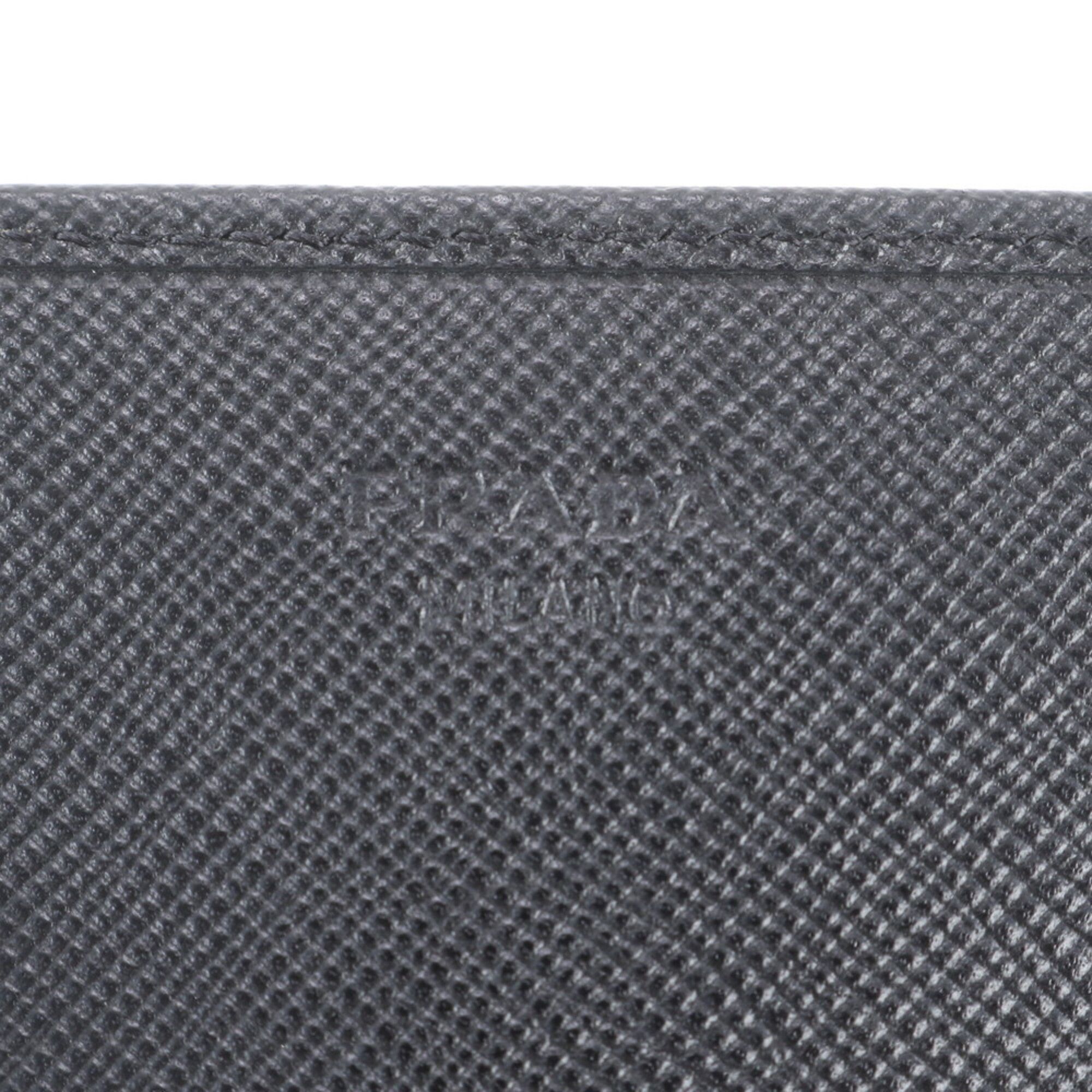 Leather Long Wallet (Bi-Fold) (Pre-Owned) - Prada - Modalova