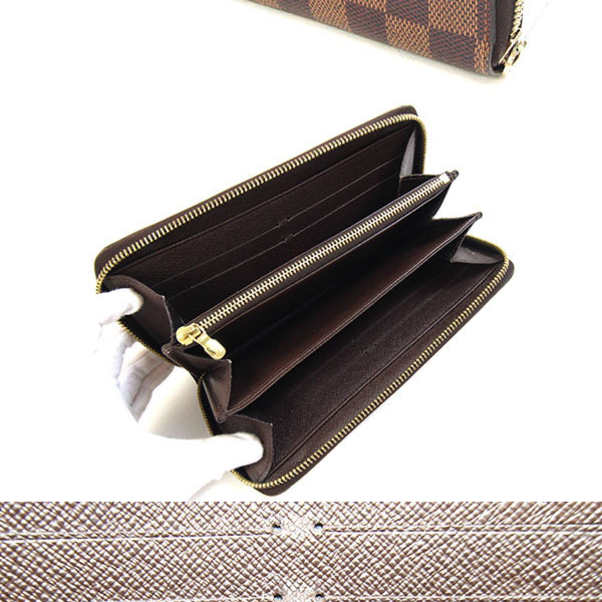 Damier Canvas Long Wallet (Bi-Fold) (Pre-Owned) - Louis Vuitton - Modalova