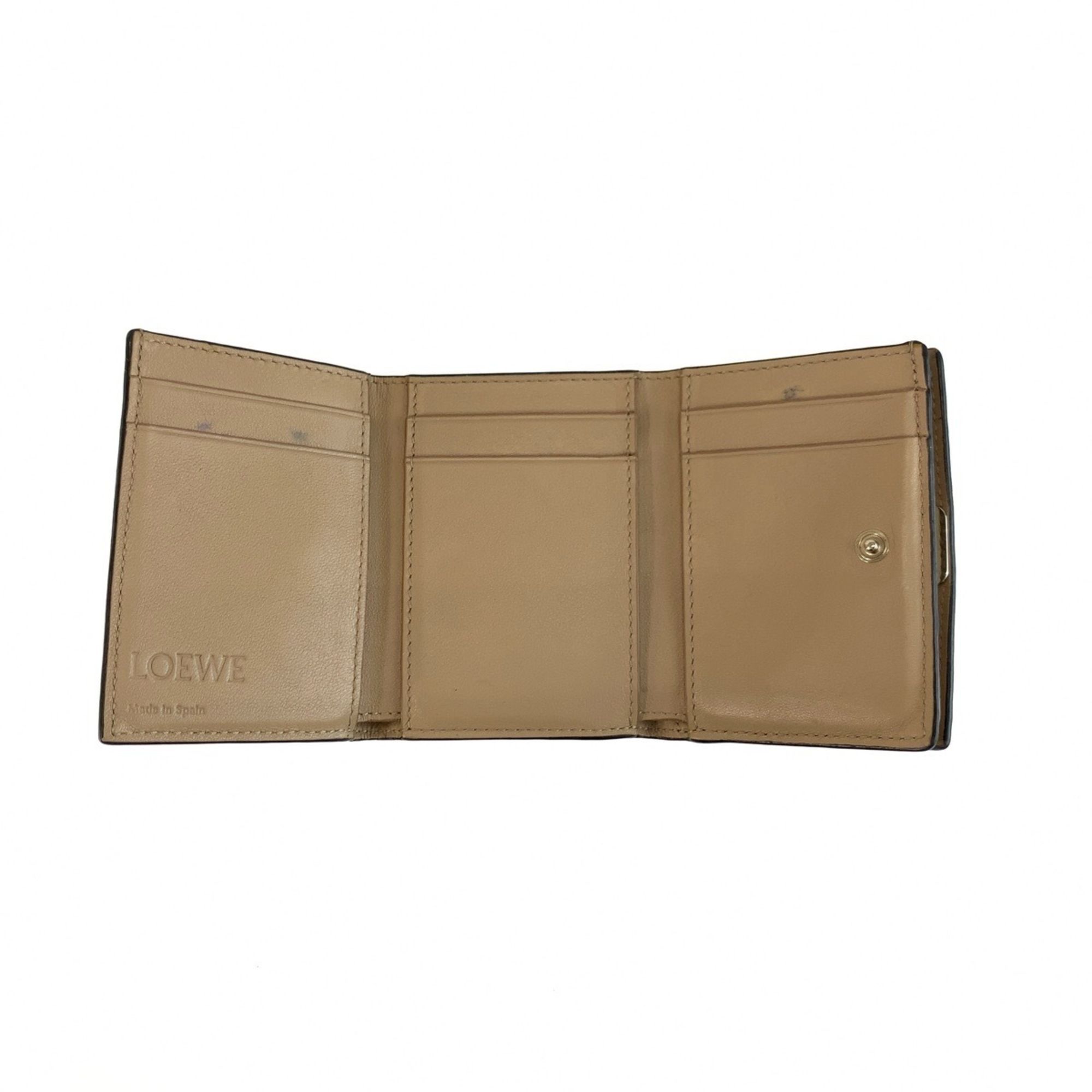 Leather Wallet (Tri-Fold) (Pre-Owned) - Loewe - Modalova