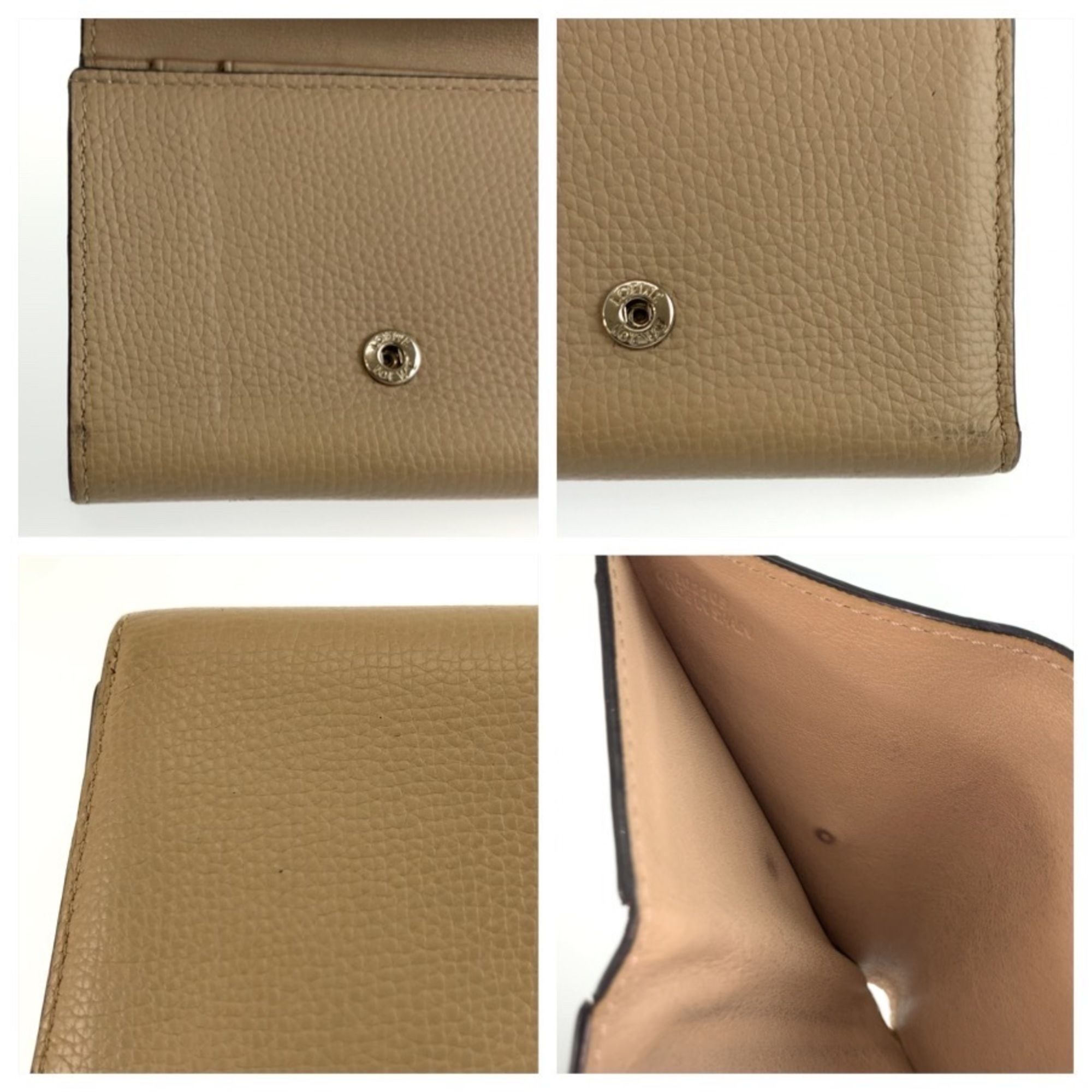 Leather Wallet (Tri-Fold) (Pre-Owned) - Loewe - Modalova