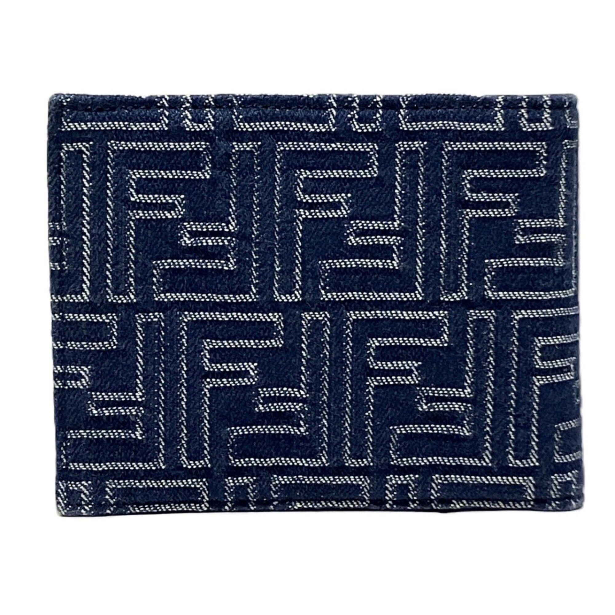 Leather Fabric Wallet (Bi-Fold) (Pre-Owned) - Fendi - Modalova