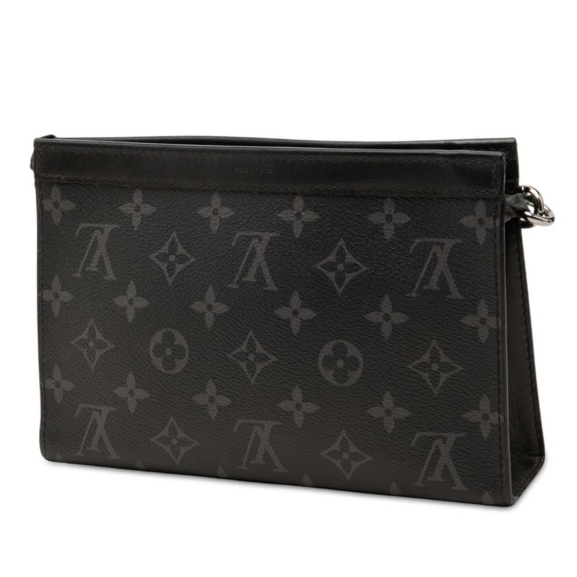 Pvc Leather Pouch Shoulder Bag (Pre-Owned) - Louis Vuitton - Modalova