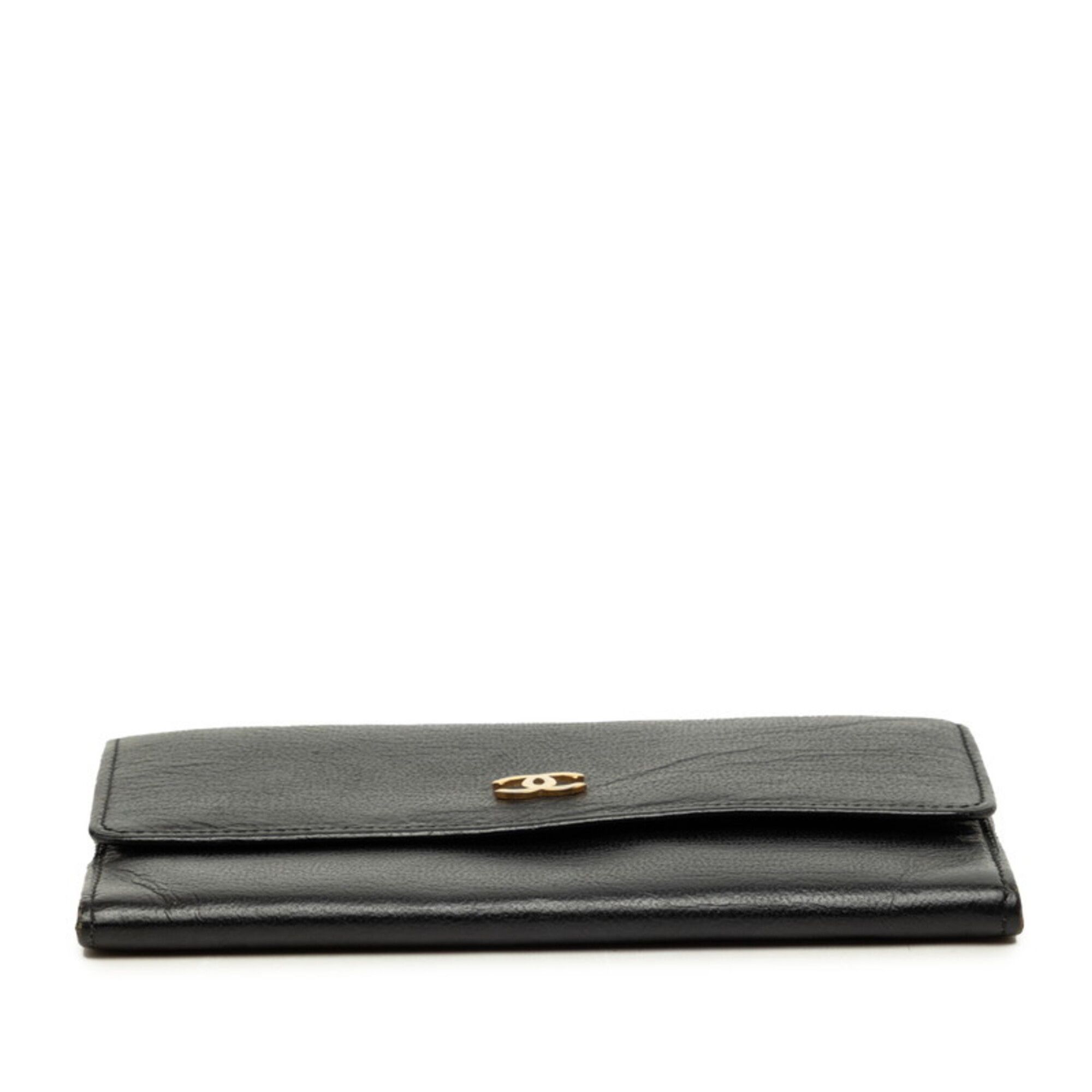 Leather Wallet (Bi-Fold) (Pre-Owned) - Chanel - Modalova